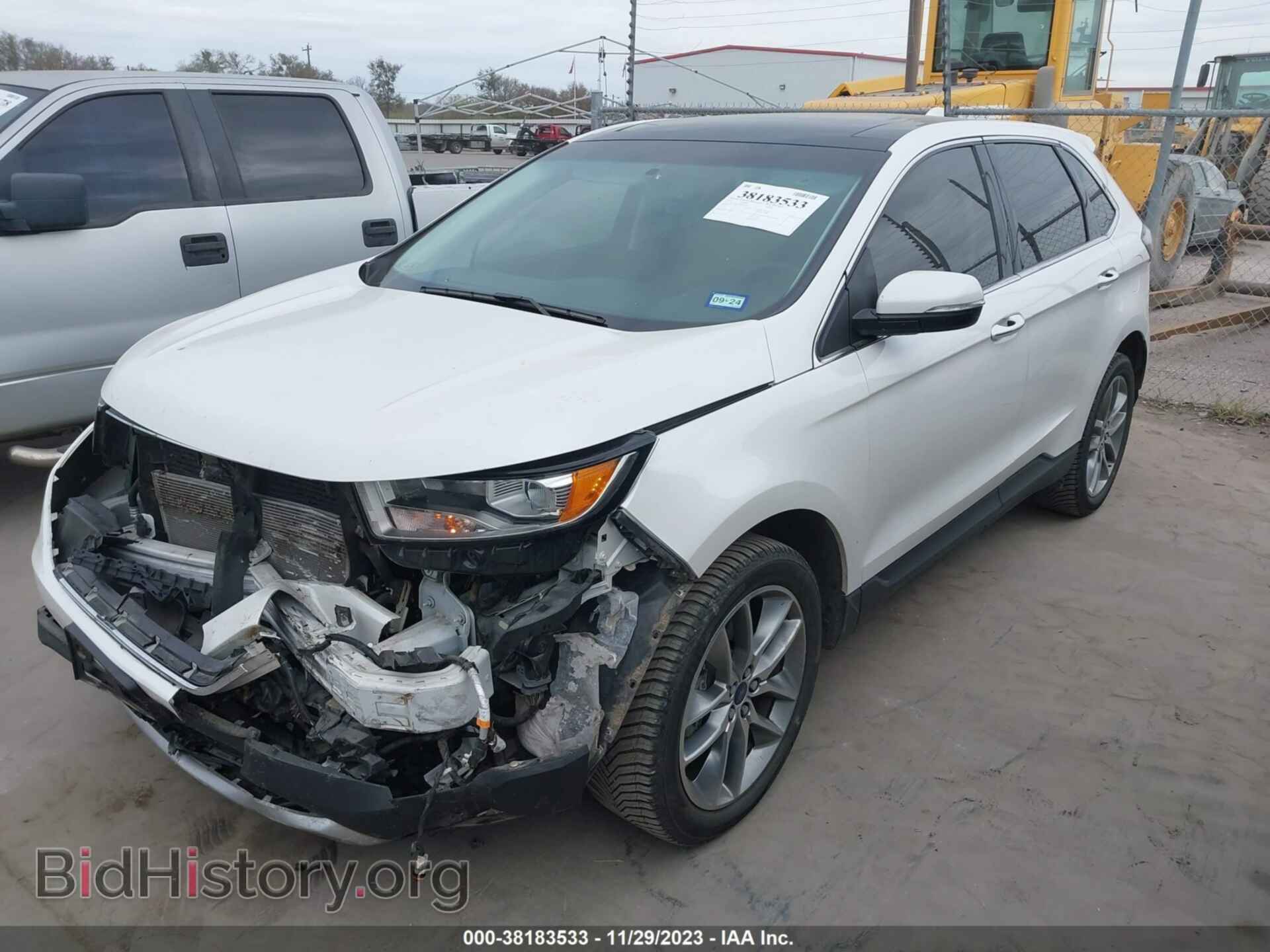 2015 FORD EDGE - VIN: 2FMTK3K85FBC33399 - Photo 2