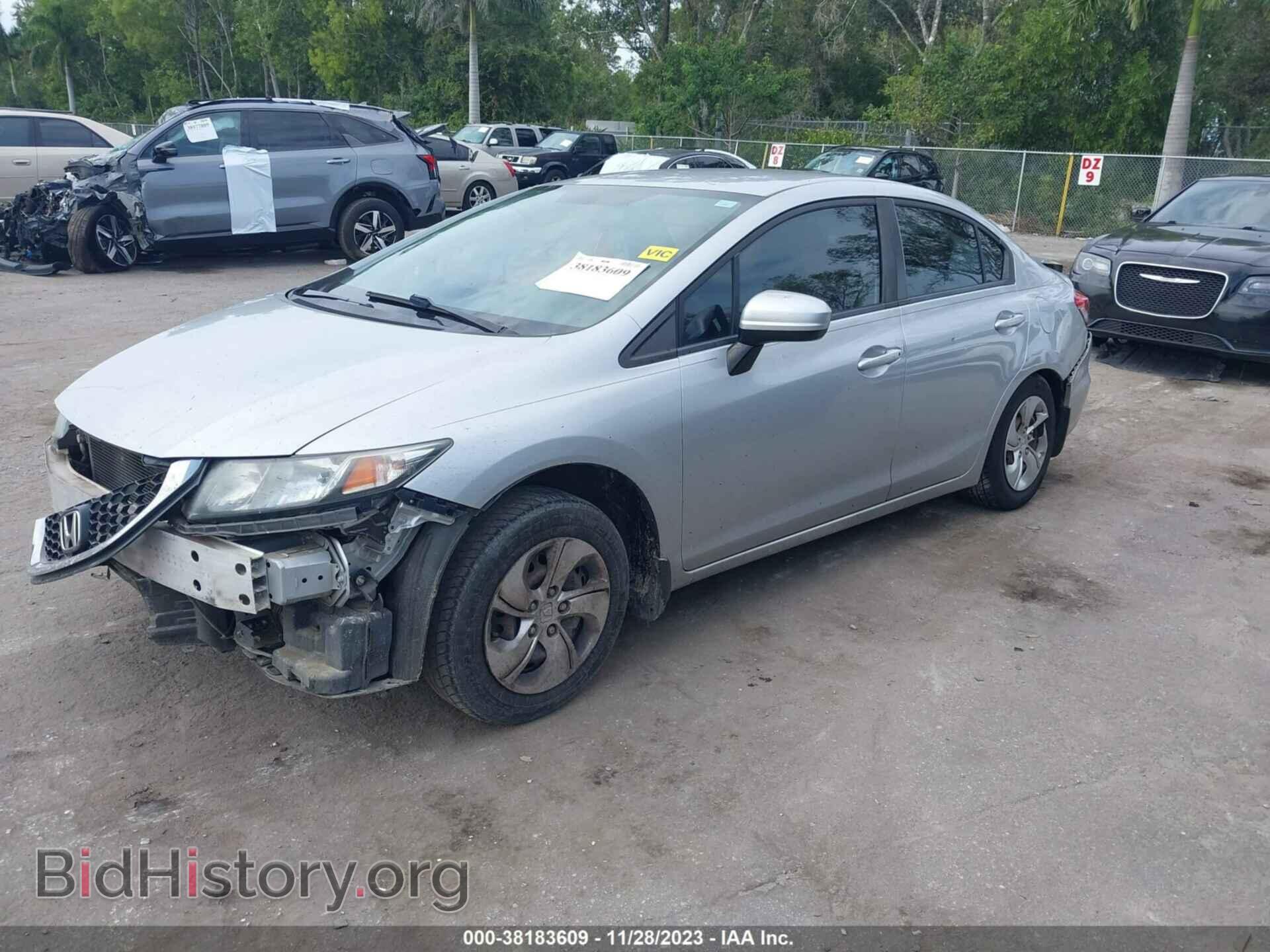 2015 HONDA CIVIC - VIN: 2HGFB2F54FH558166 - Photo 2