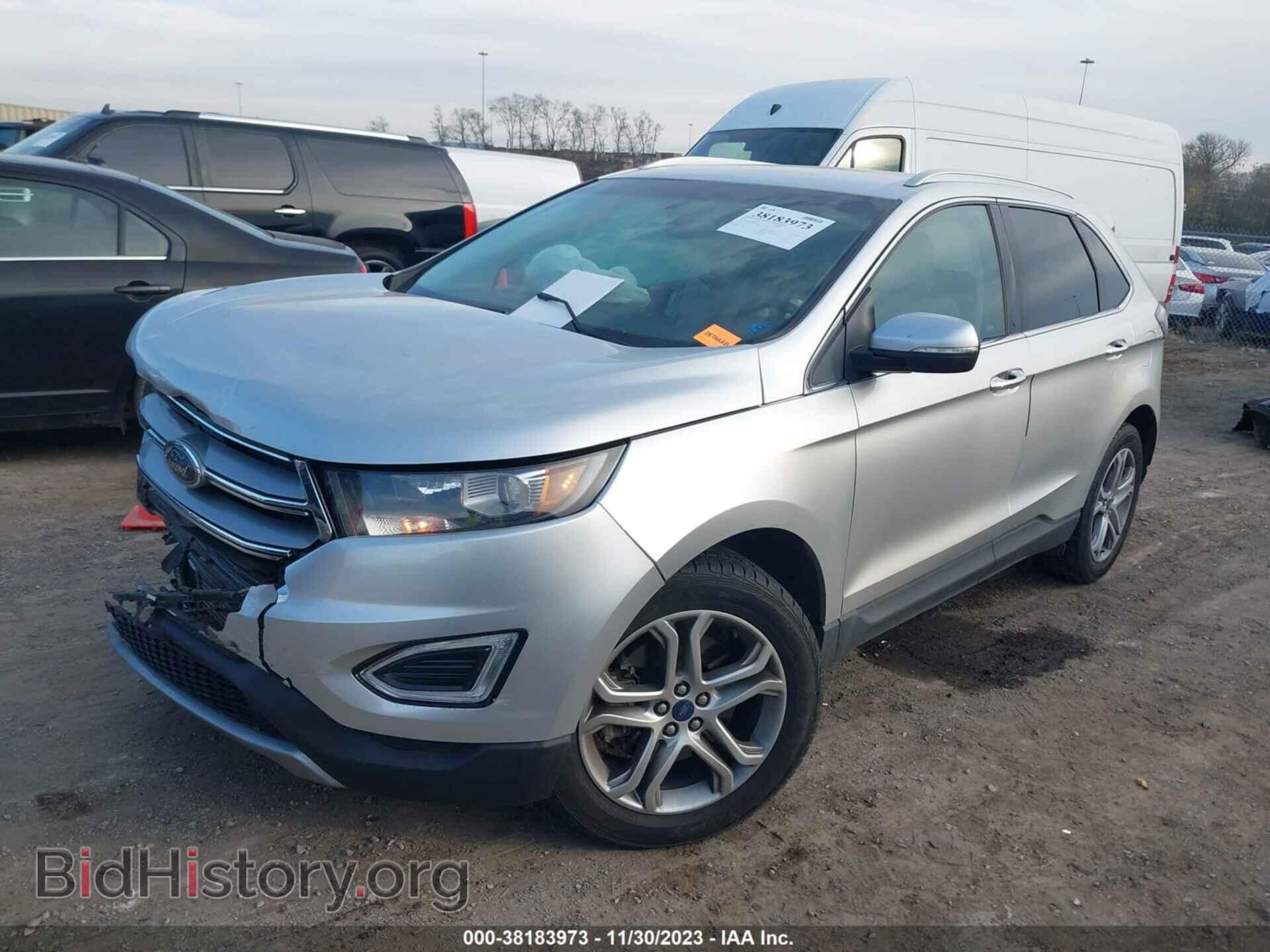 2015 FORD EDGE - VIN: 2FMTK4K96FBB43712 - Фото 2