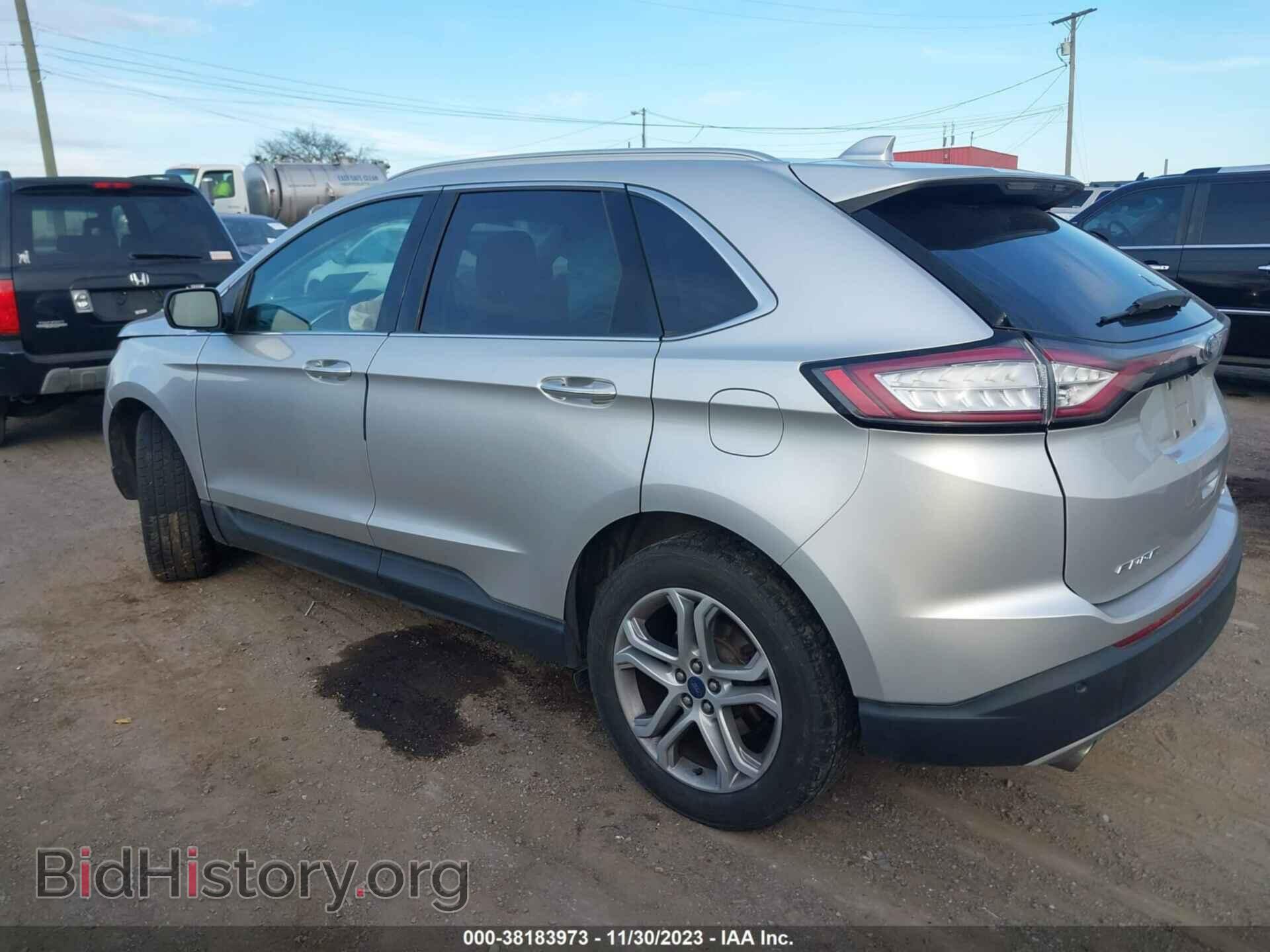 2015 FORD EDGE - VIN: 2FMTK4K96FBB43712 - Фото 3