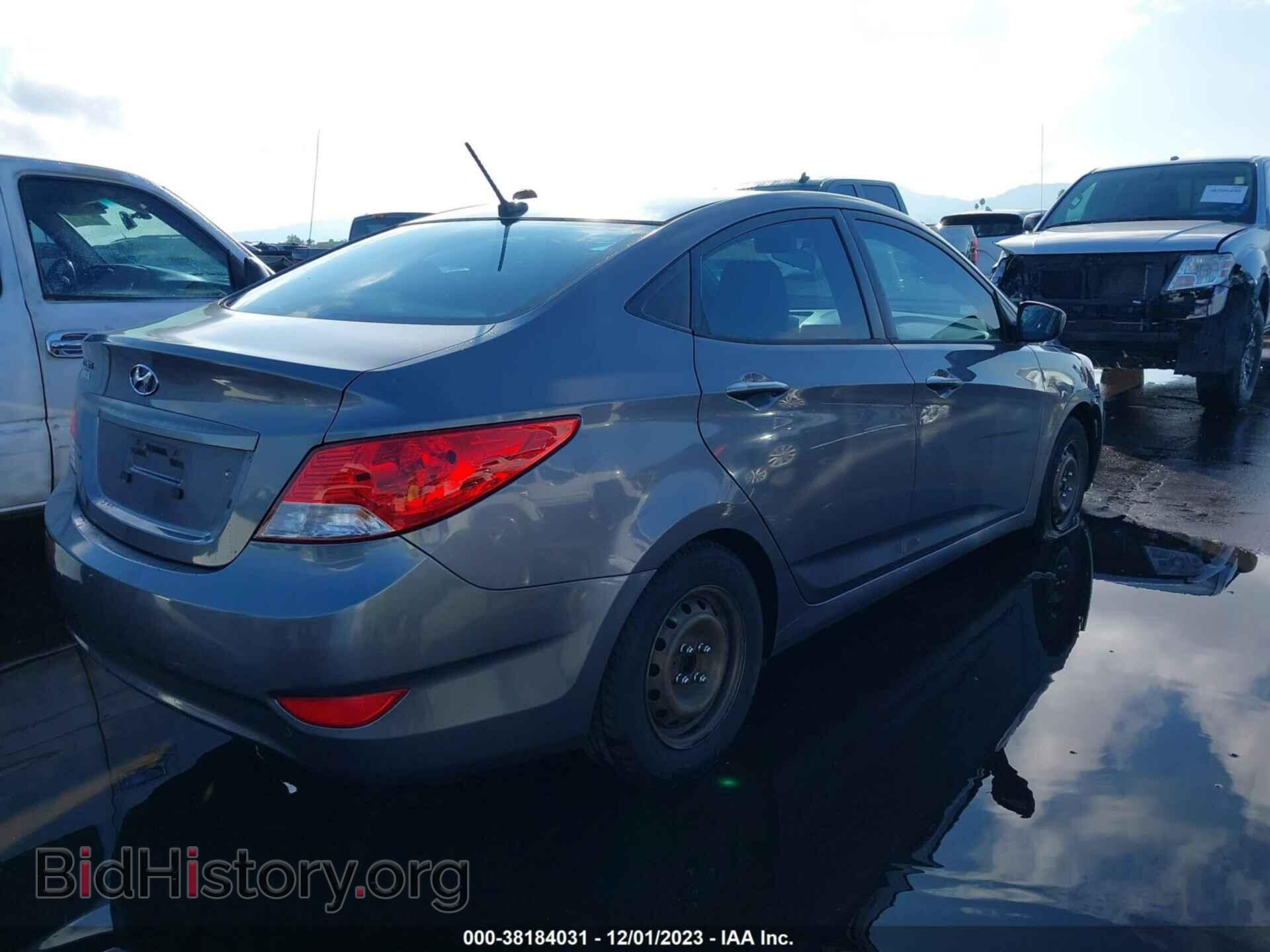2013 HYUNDAI ACCENT - VIN: KMHCT4AE4DU558708 - Фото 4
