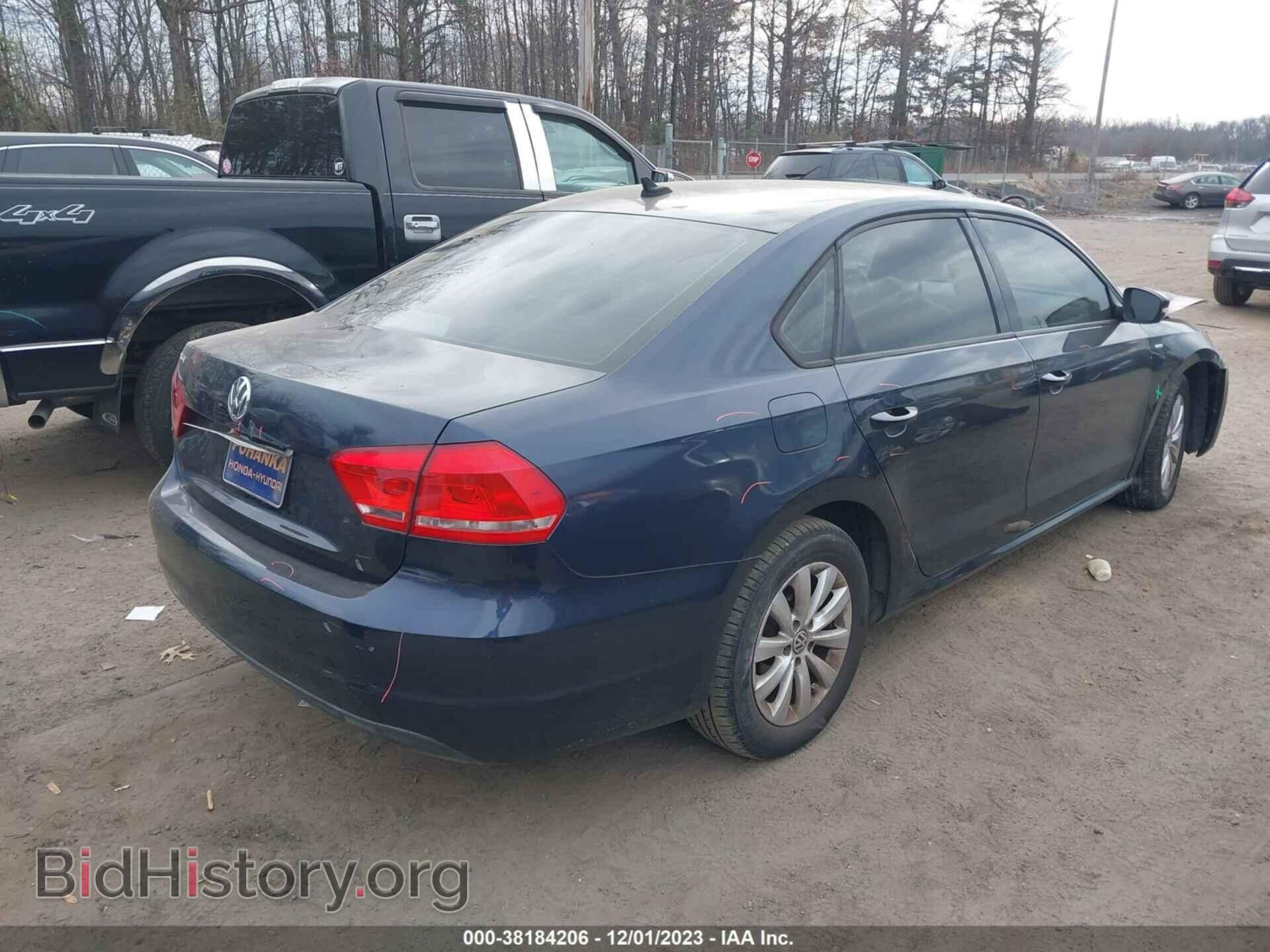 2014 VOLKSWAGEN PASSAT - VIN: 1VWAP7A37EC003322 - Фото 4