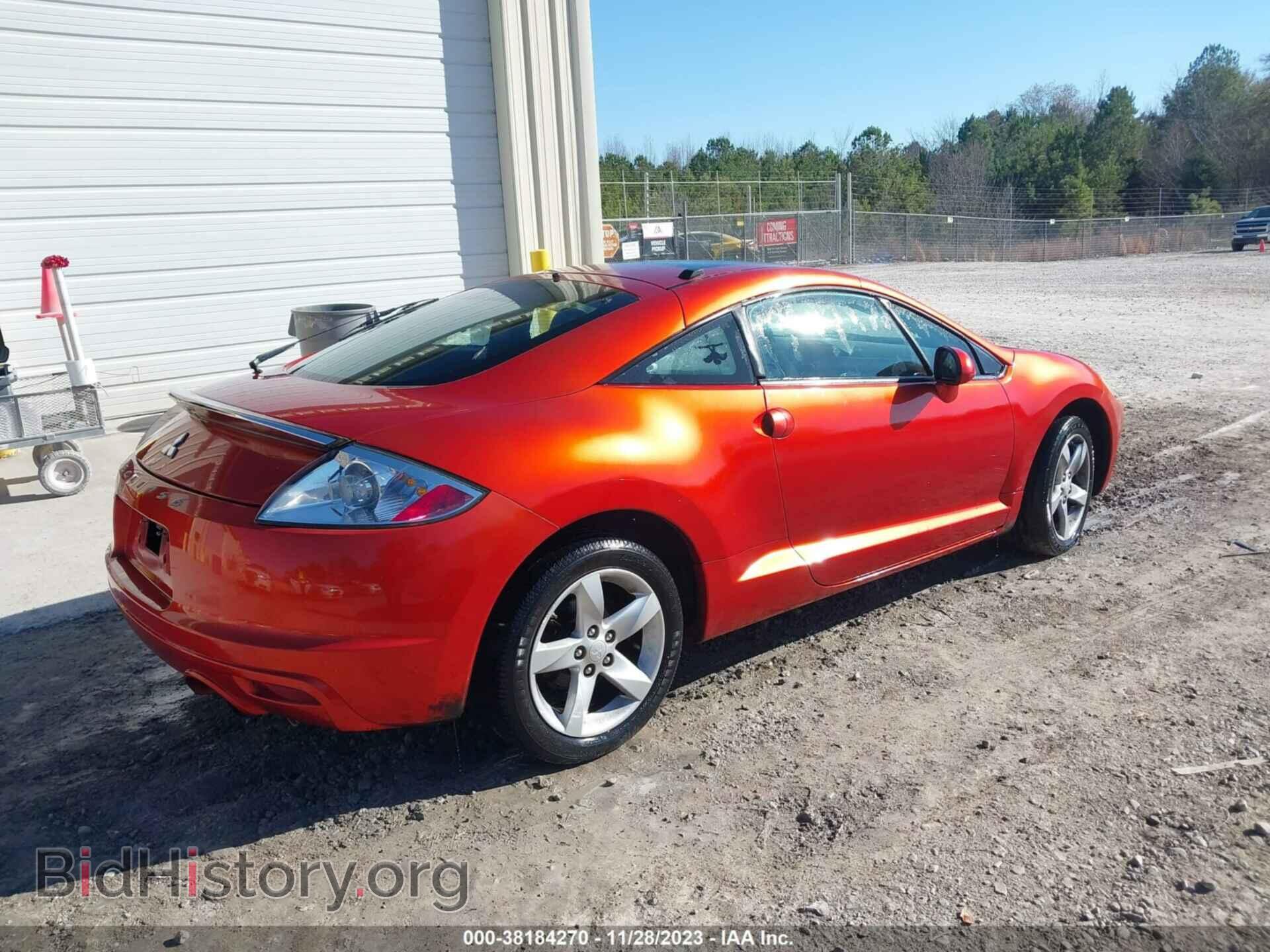 2009 MITSUBISHI ECLIPSE - VIN: 4A3AK24F49E025053 - Фото 4