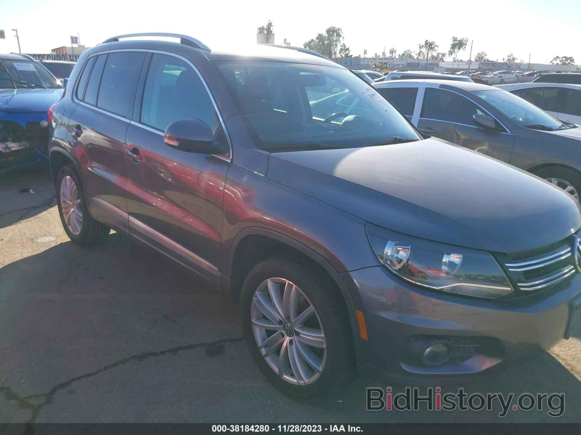 Photo WVGAV7AX3CW003353 - VOLKSWAGEN TIGUAN 2012