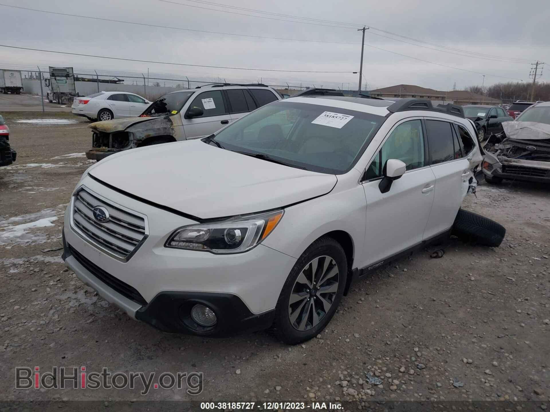 2016 SUBARU OUTBACK - VIN: 4S4BSBNC7G3224940 - Фото 2