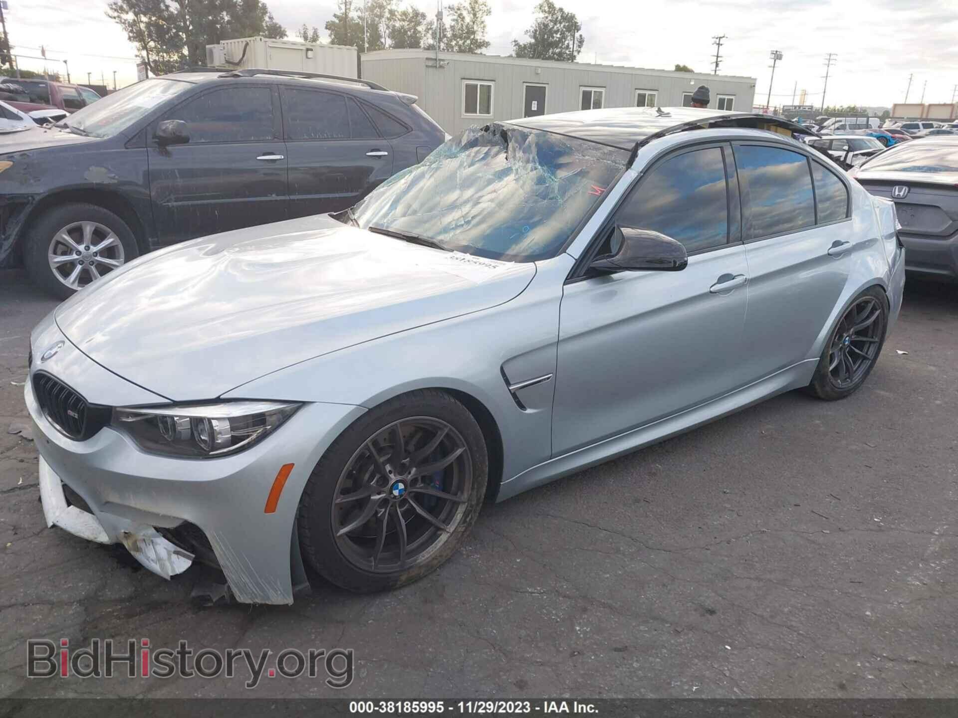 2018 BMW M3 - VIN: WBS8M9C54J5J79594 - Photo 2