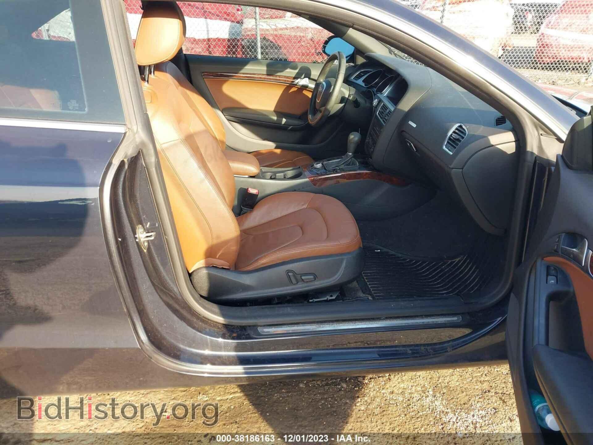 2012 AUDI A5 - VIN: WAULFAFR7CA003884 - Фото 5