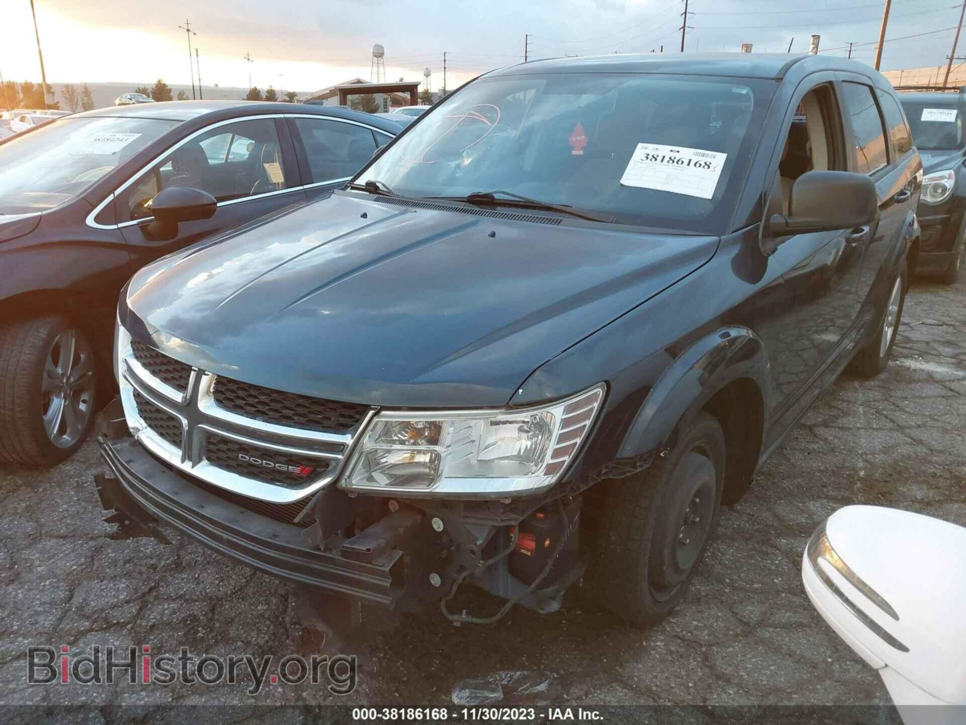 2013 DODGE JOURNEY - VIN: 3C4PDCAB3DT597061 - Фото 2