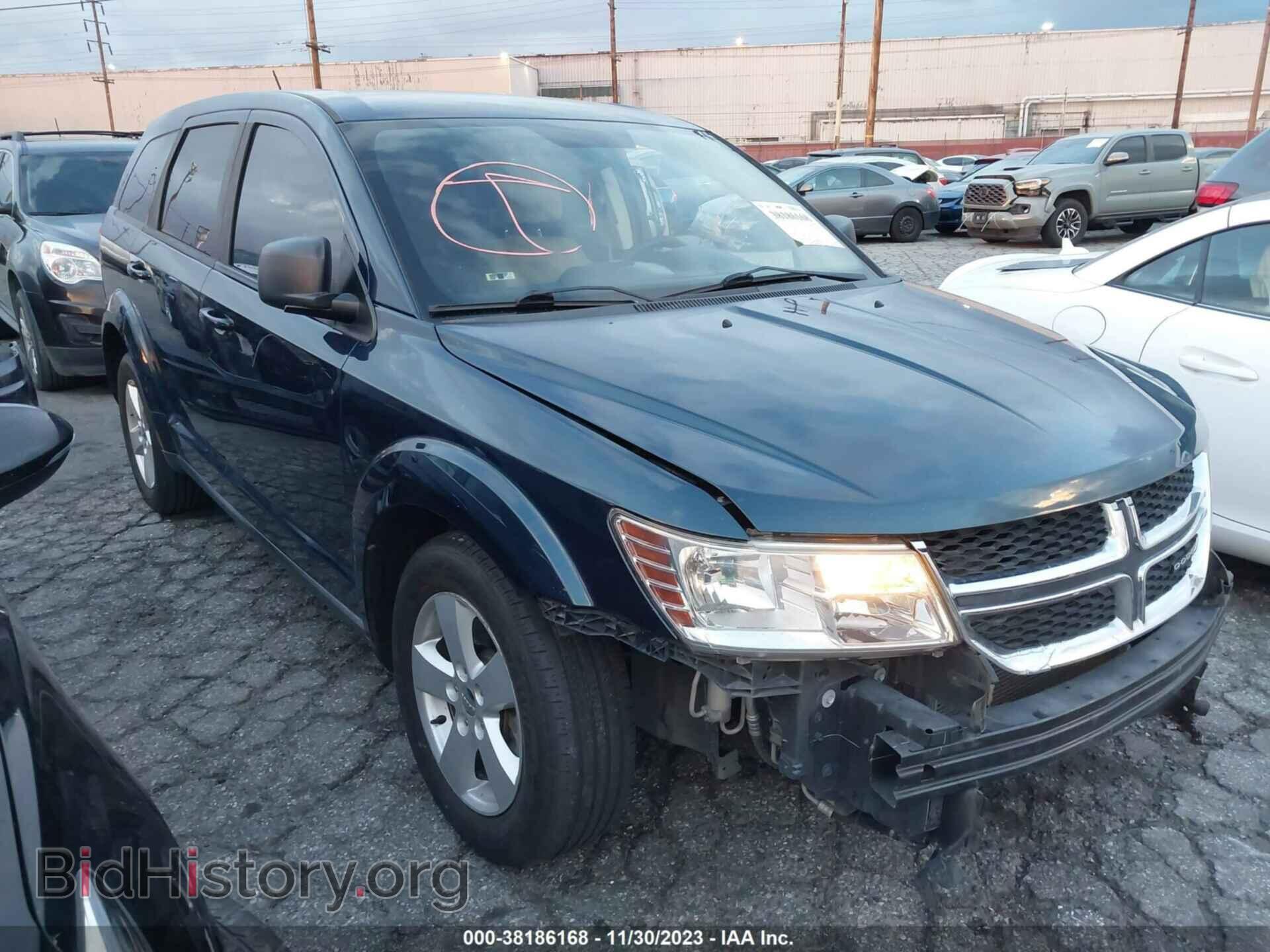 2013 DODGE JOURNEY - VIN: 3C4PDCAB3DT597061 - Фото 3