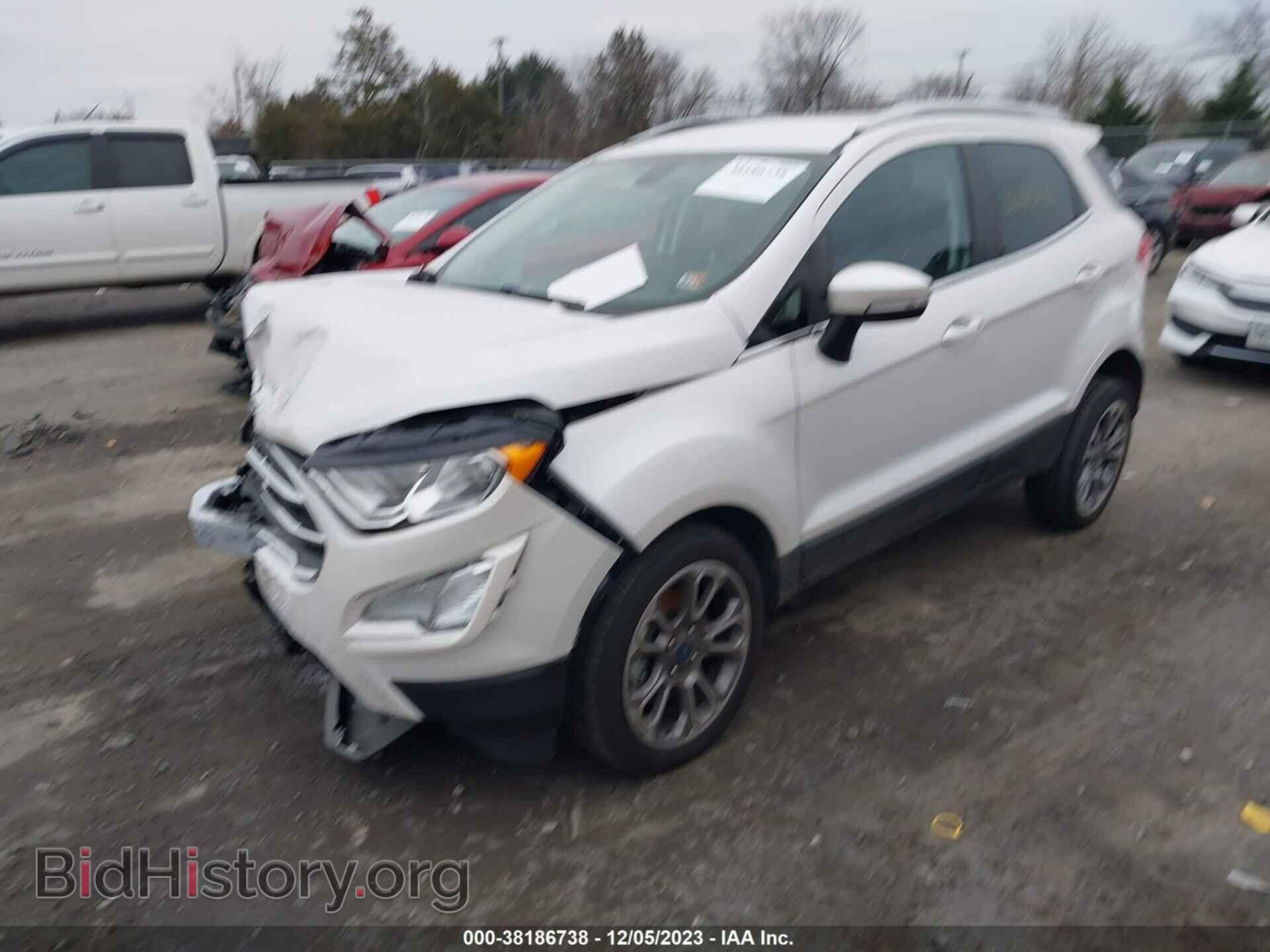 2022 FORD ECOSPORT - VIN: MAJ6S3KL8NC472021 - Фото 2