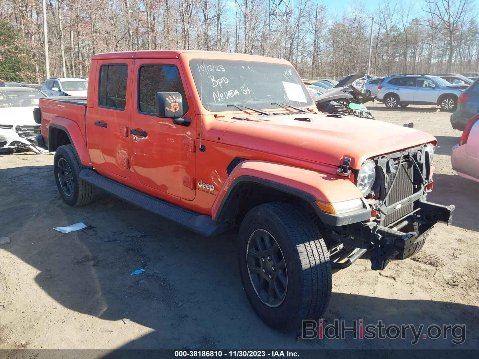 Фотография 1C6HJTFG4LL170362 - JEEP GLADIATOR 2020