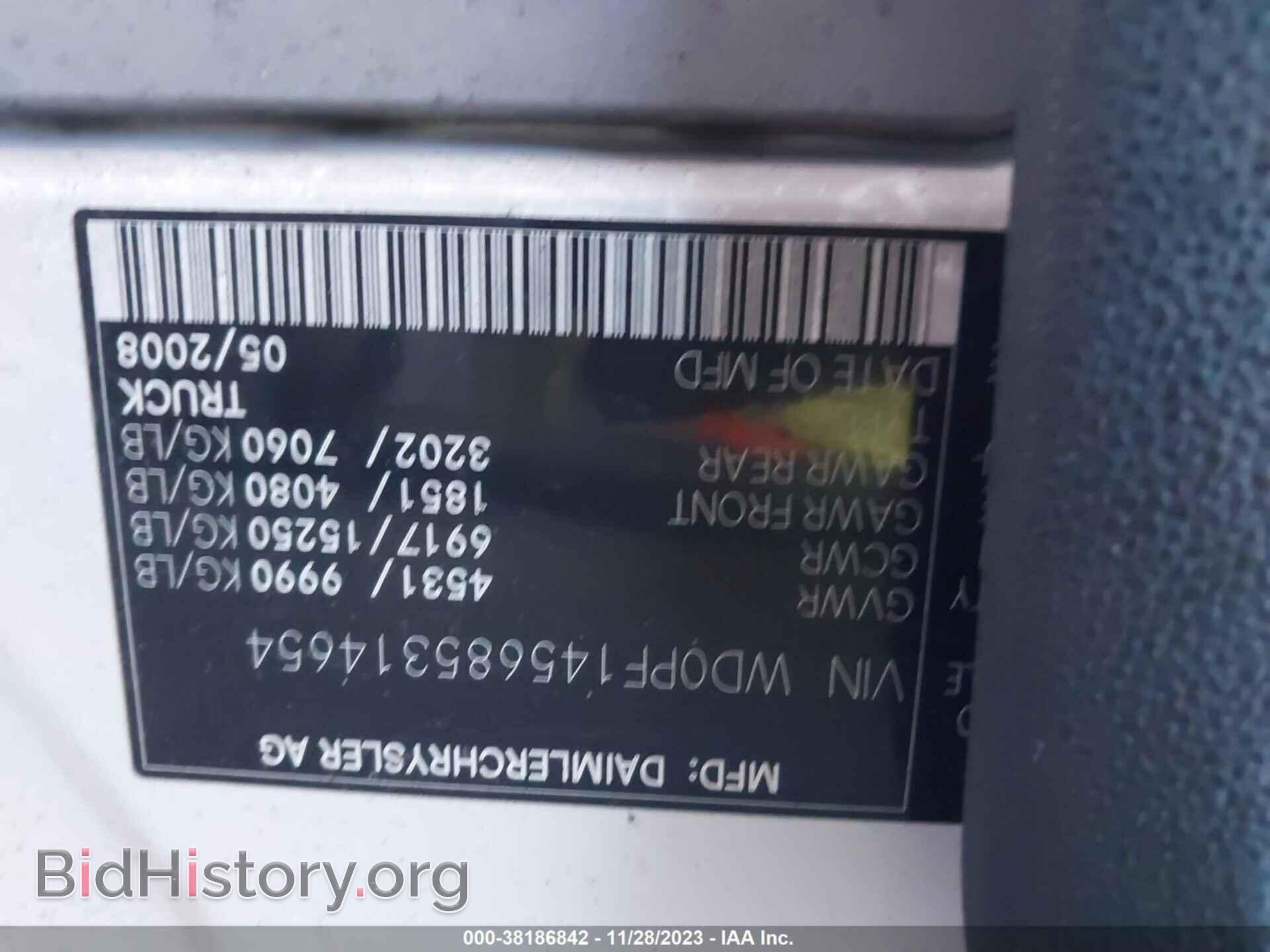 2008 DODGE SPRINTER - VIN: WD0PF145685314654 - Фото 9