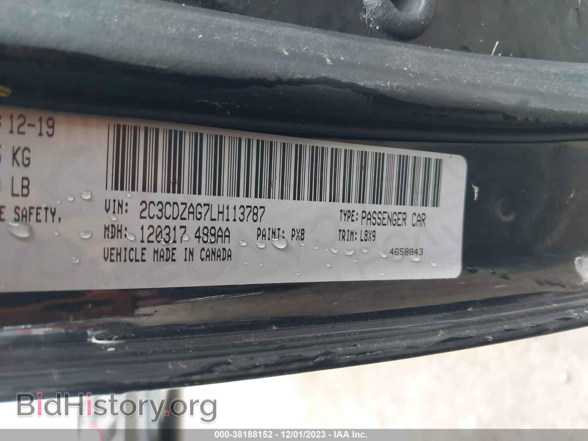 2020 DODGE CHALLENGER - VIN: 2C3CDZAG7LH113787 - Photo 9