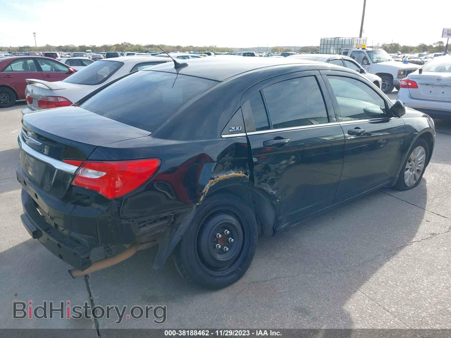 2013 CHRYSLER 200 - VIN: 1C3CCBAB9DN622528 - Фото 4