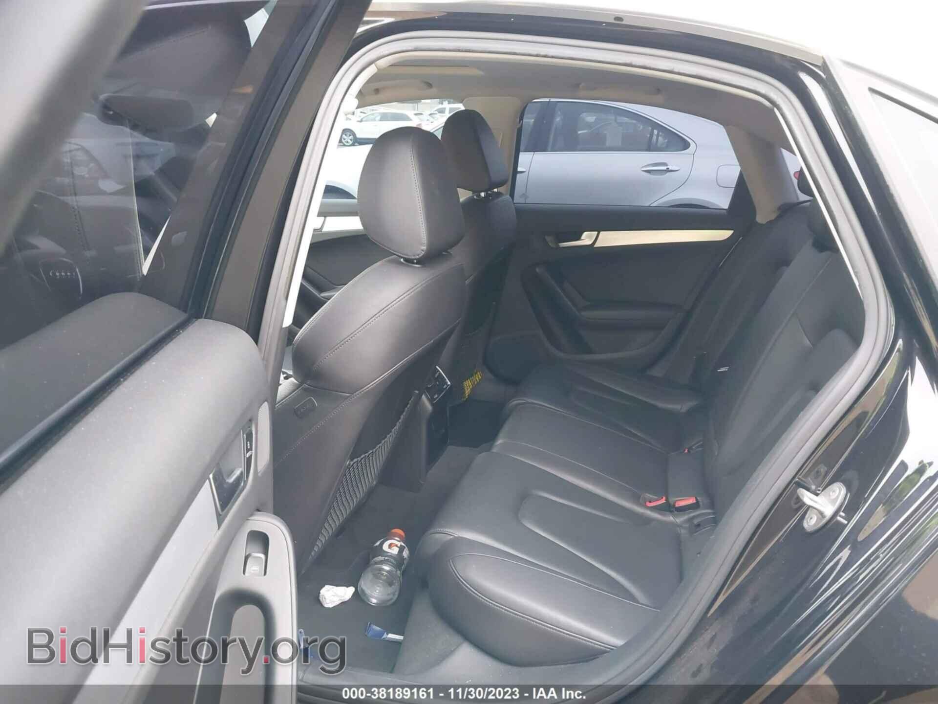 2012 AUDI A4 - VIN: WAUHFAFL1CN018066 - Фото 8