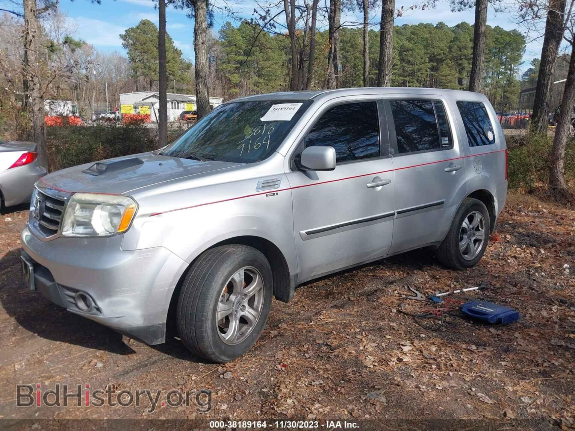 2012 HONDA PILOT - VIN: 5FNYF3H50CB006423 - Фото 2