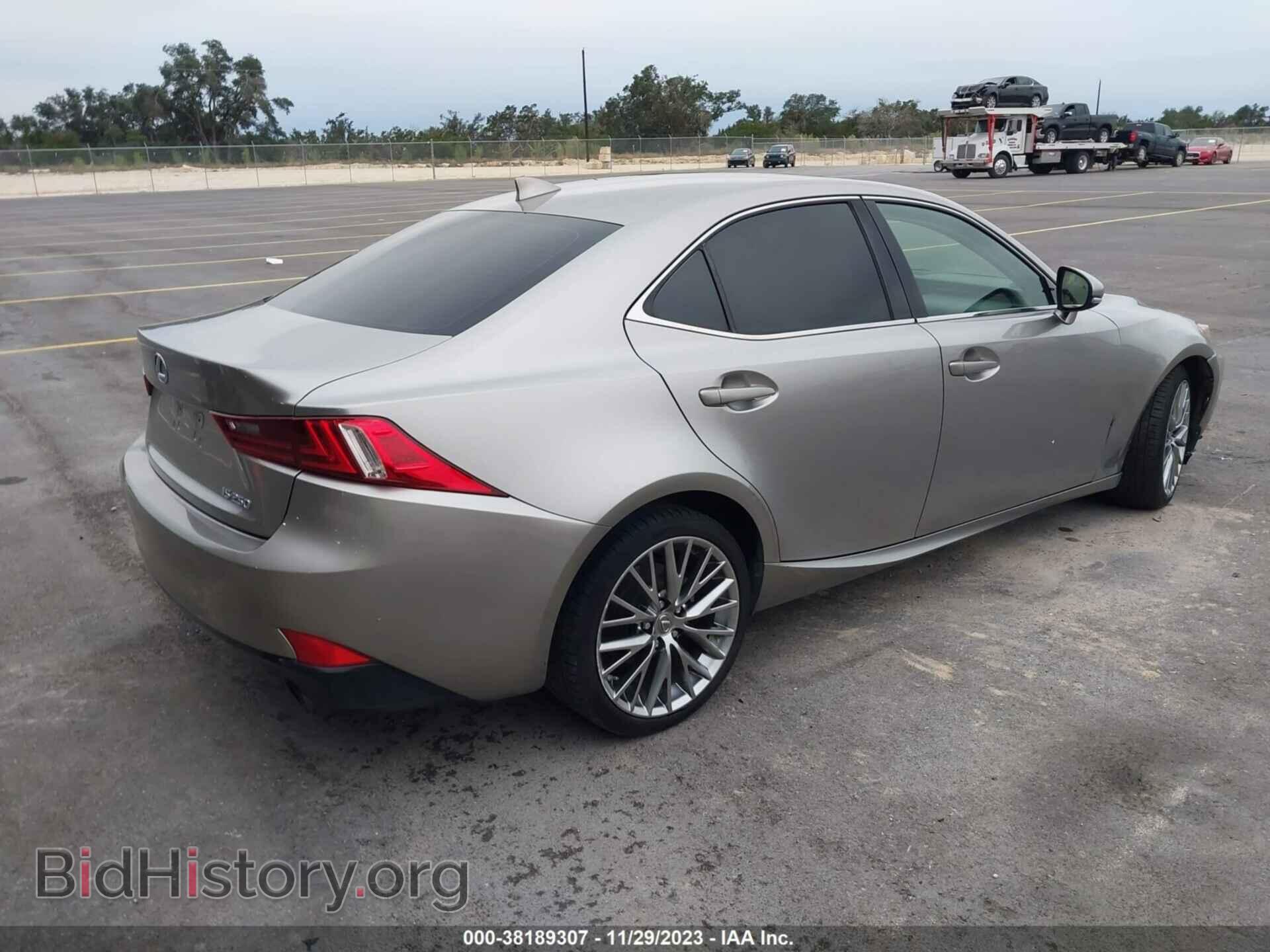 2014 LEXUS IS 250 - VIN: JTHBF1D20E5038507 - Photo 4