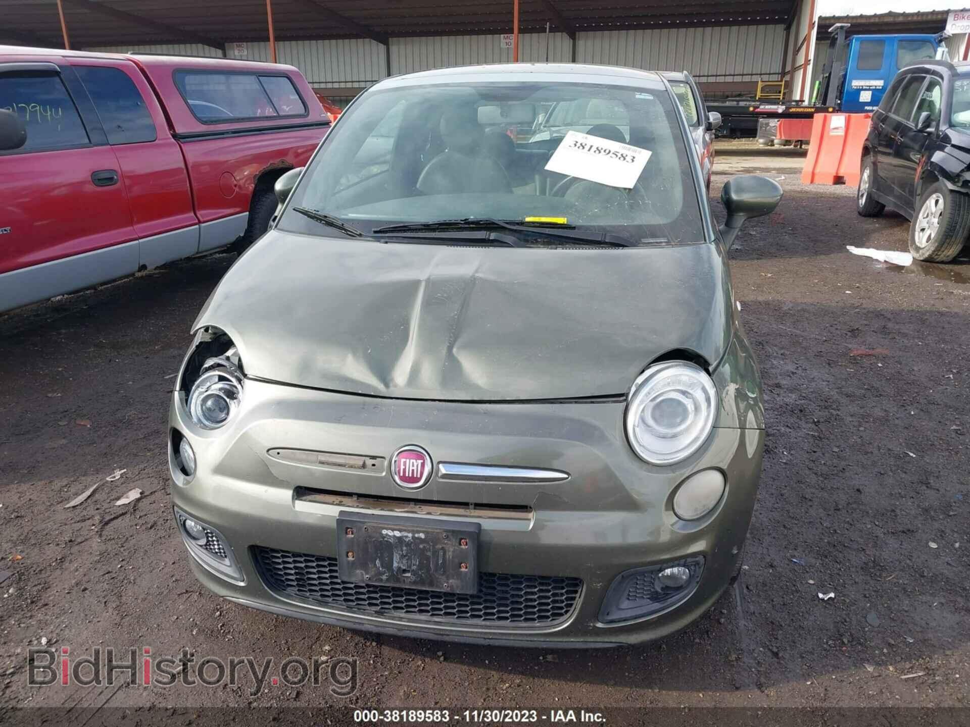 2012 FIAT 500 - VIN: 3C3CFFBR4CT212437 - Фото 12