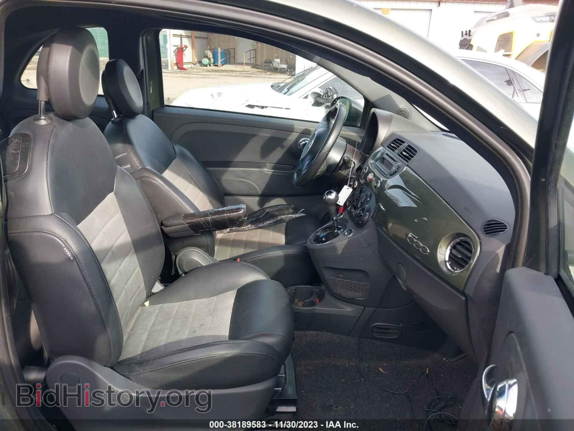 2012 FIAT 500 - VIN: 3C3CFFBR4CT212437 - Фото 5