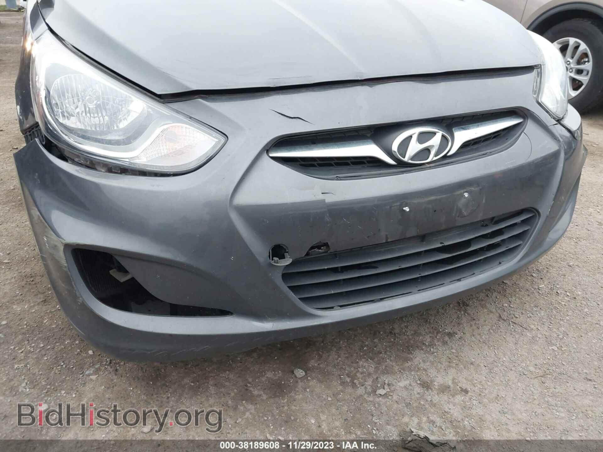 2013 HYUNDAI ACCENT - VIN: KMHCT4AE5DU385118 - Фото 6