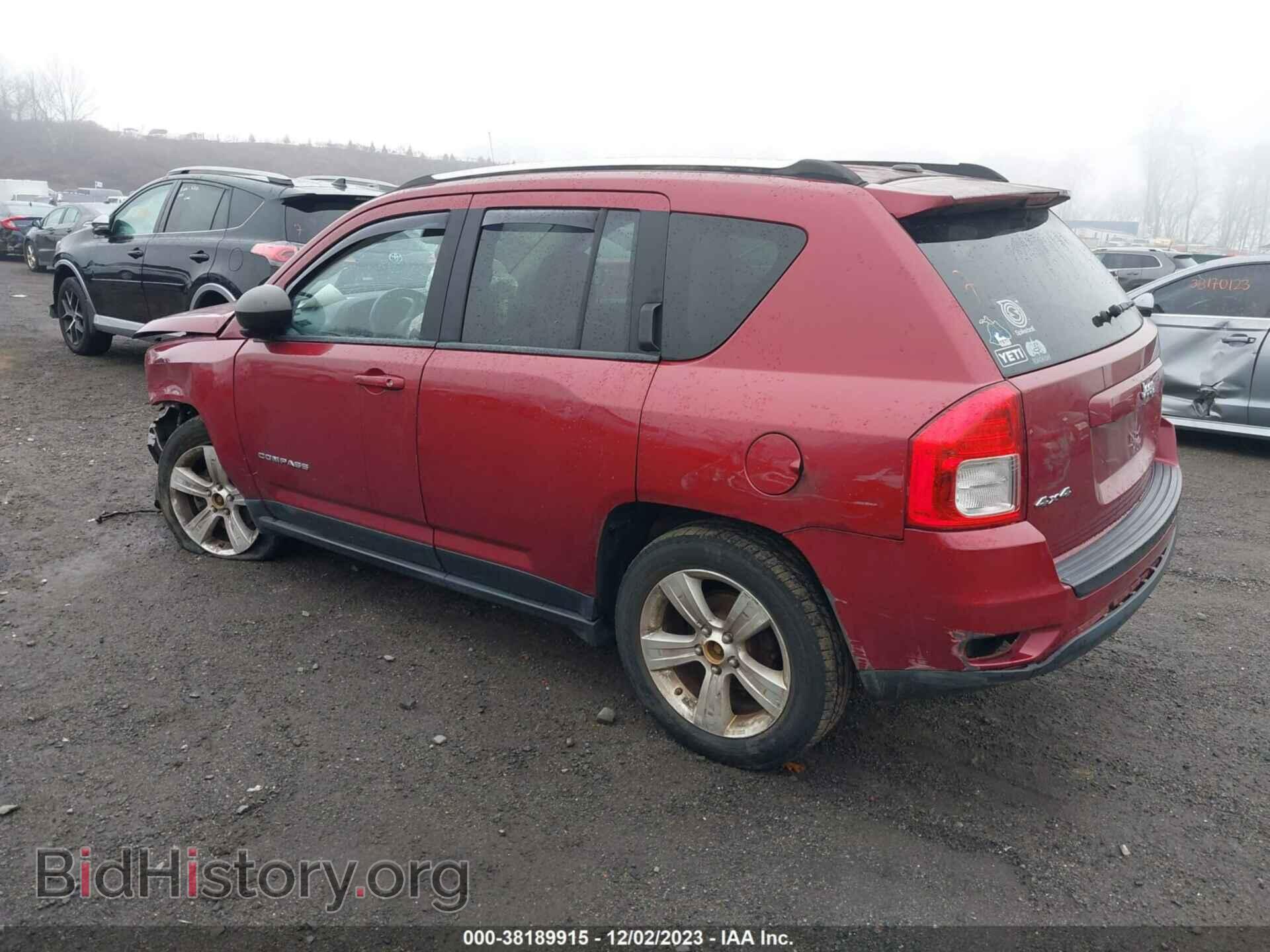 2012 JEEP COMPASS - VIN: 1C4NJDEB4CD676551 - Фото 3