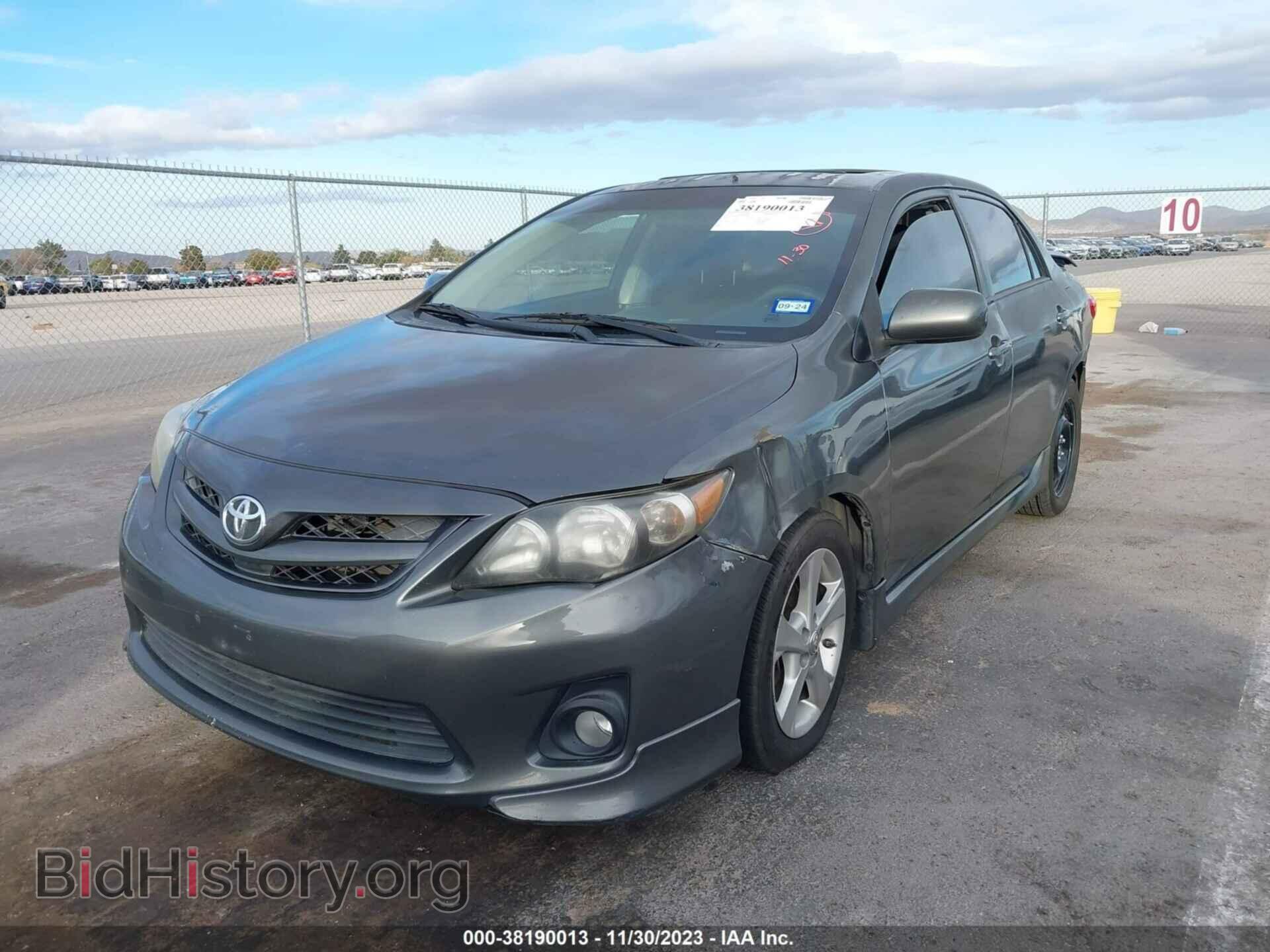 2012 TOYOTA COROLLA - VIN: 2T1BU4EE0CC860404 - Фото 2
