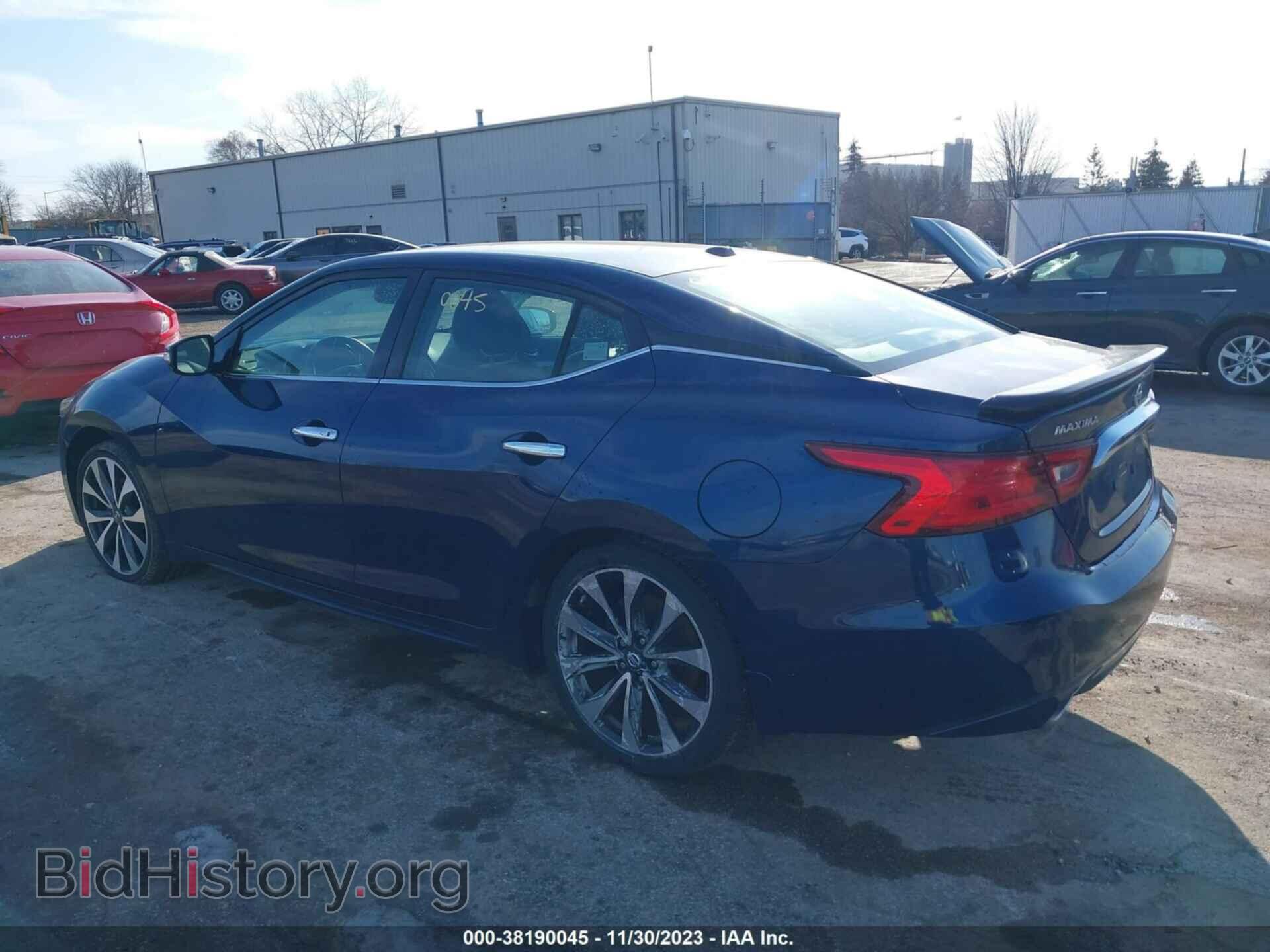 2016 NISSAN MAXIMA - VIN: 1N4AA6AP9GC409189 - Фото 3