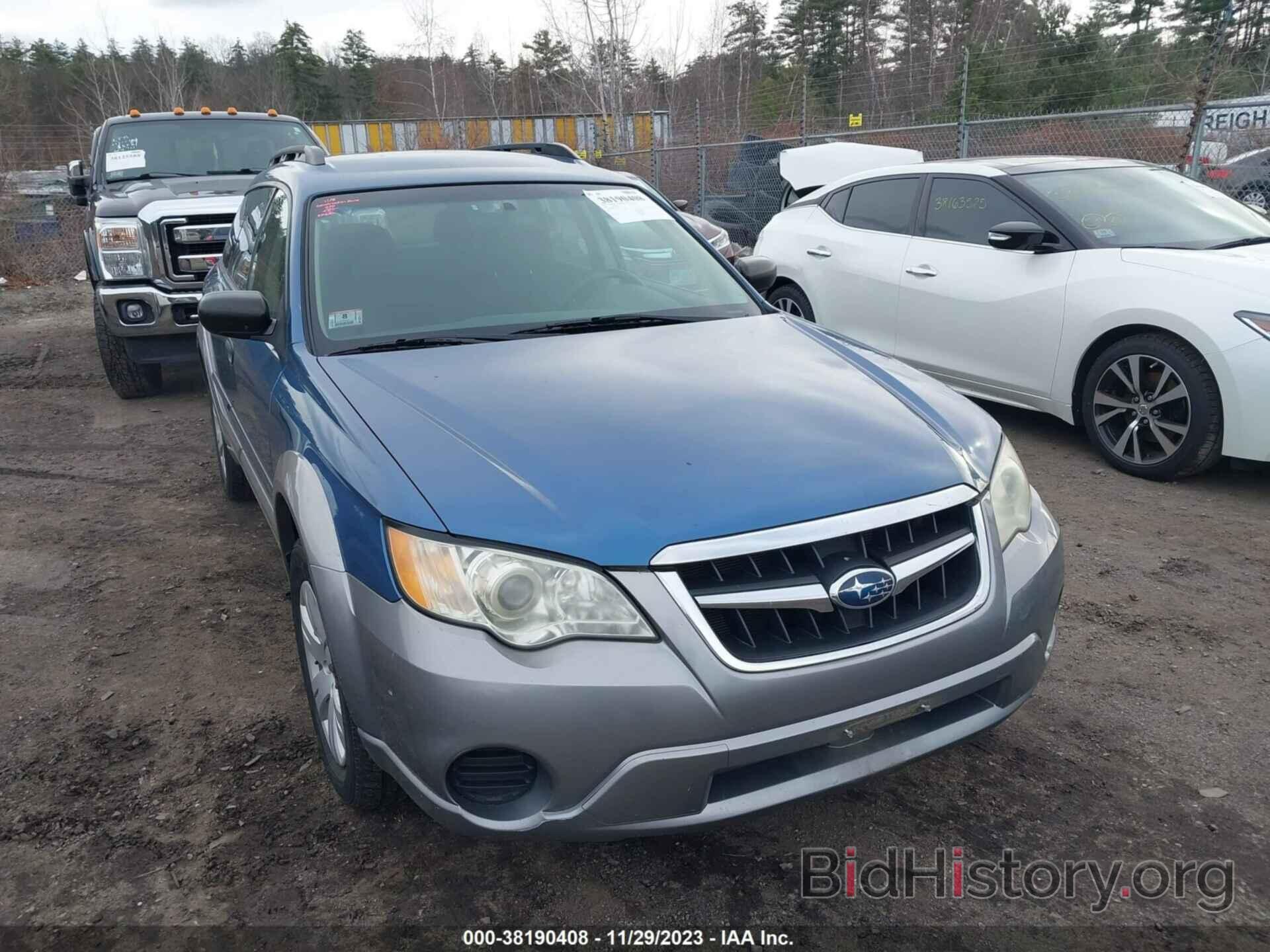 Photo 4S4BP60C386310200 - SUBARU OUTBACK 2008