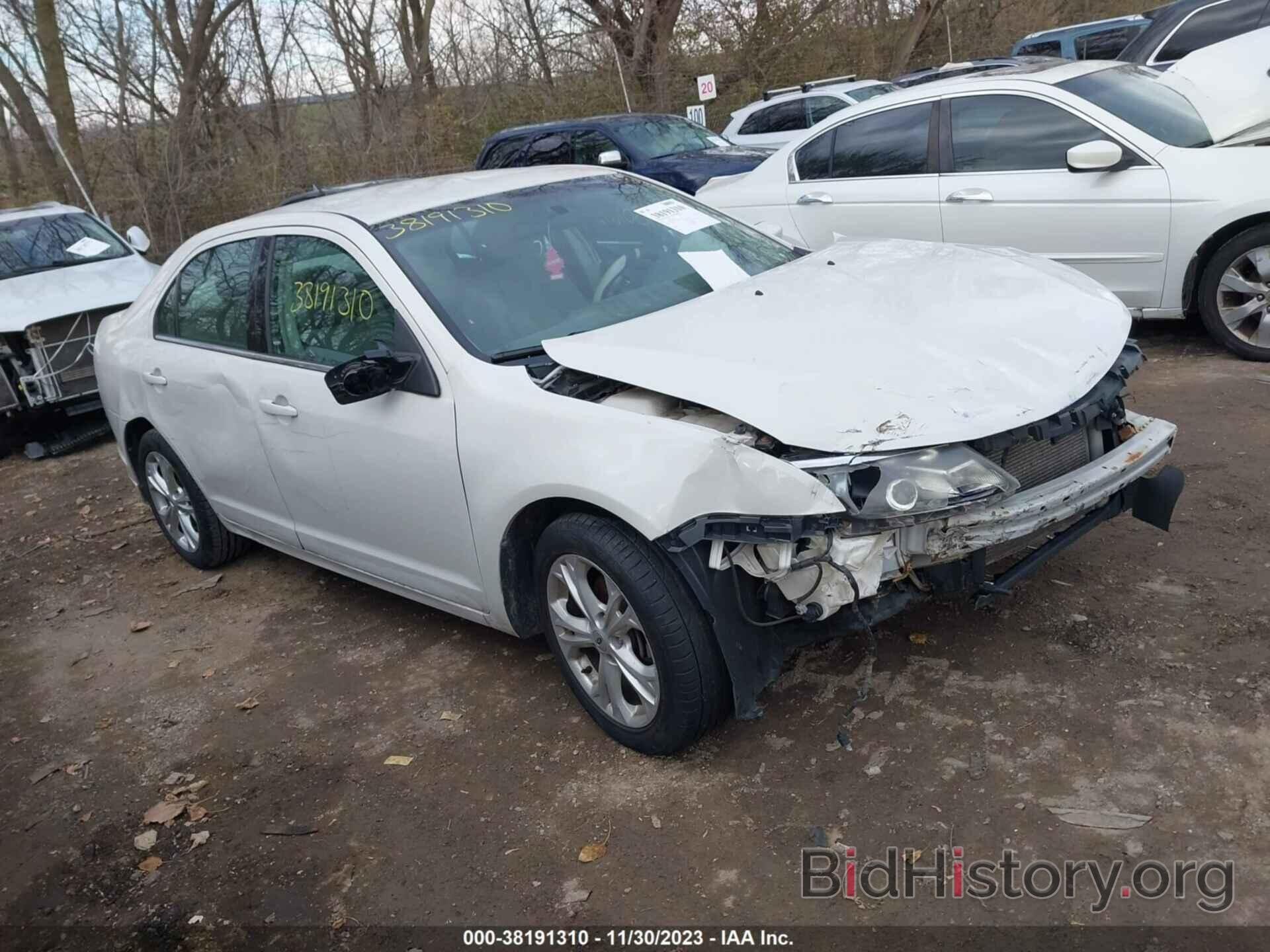 Photo 3FAHP0HA0CR277804 - FORD FUSION 2012