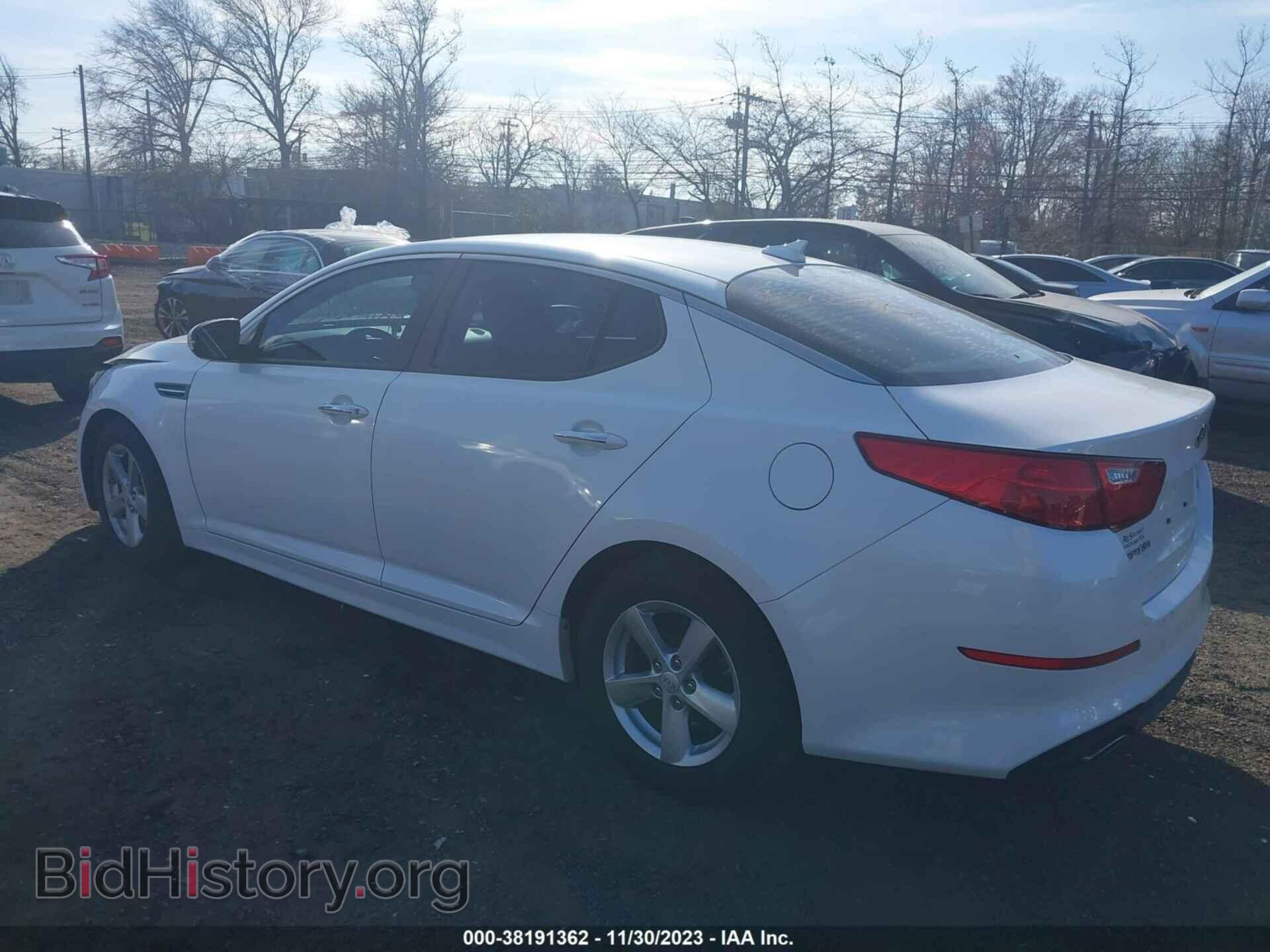 2015 KIA OPTIMA - VIN: KNAGM4A75F5599833 - Фото 3