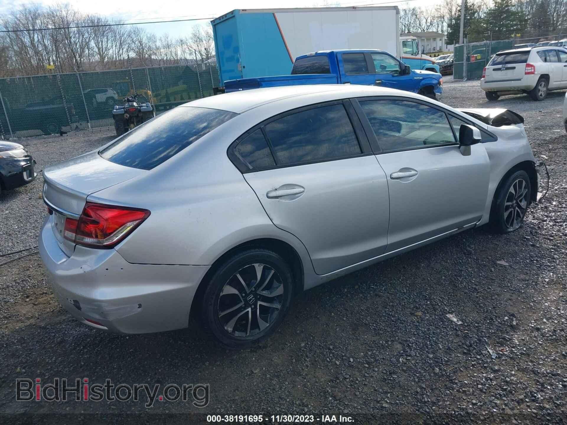 2013 HONDA CIVIC - VIN: 19XFB2F92DE028515 - Фото 4