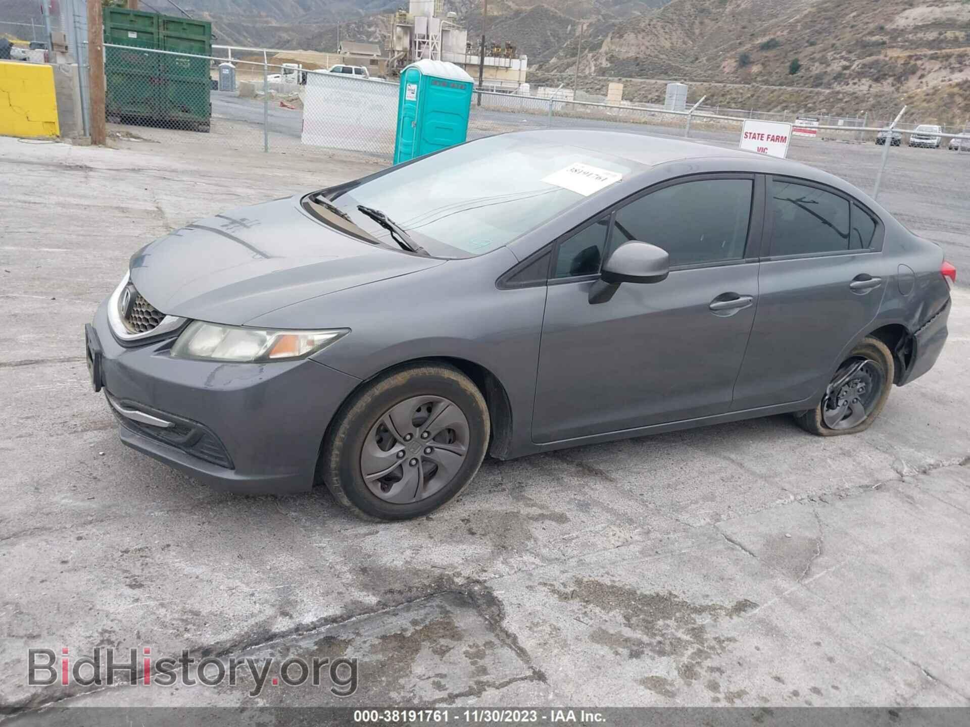 2013 HONDA CIVIC - VIN: 19XFB2F57DE205413 - Фото 2