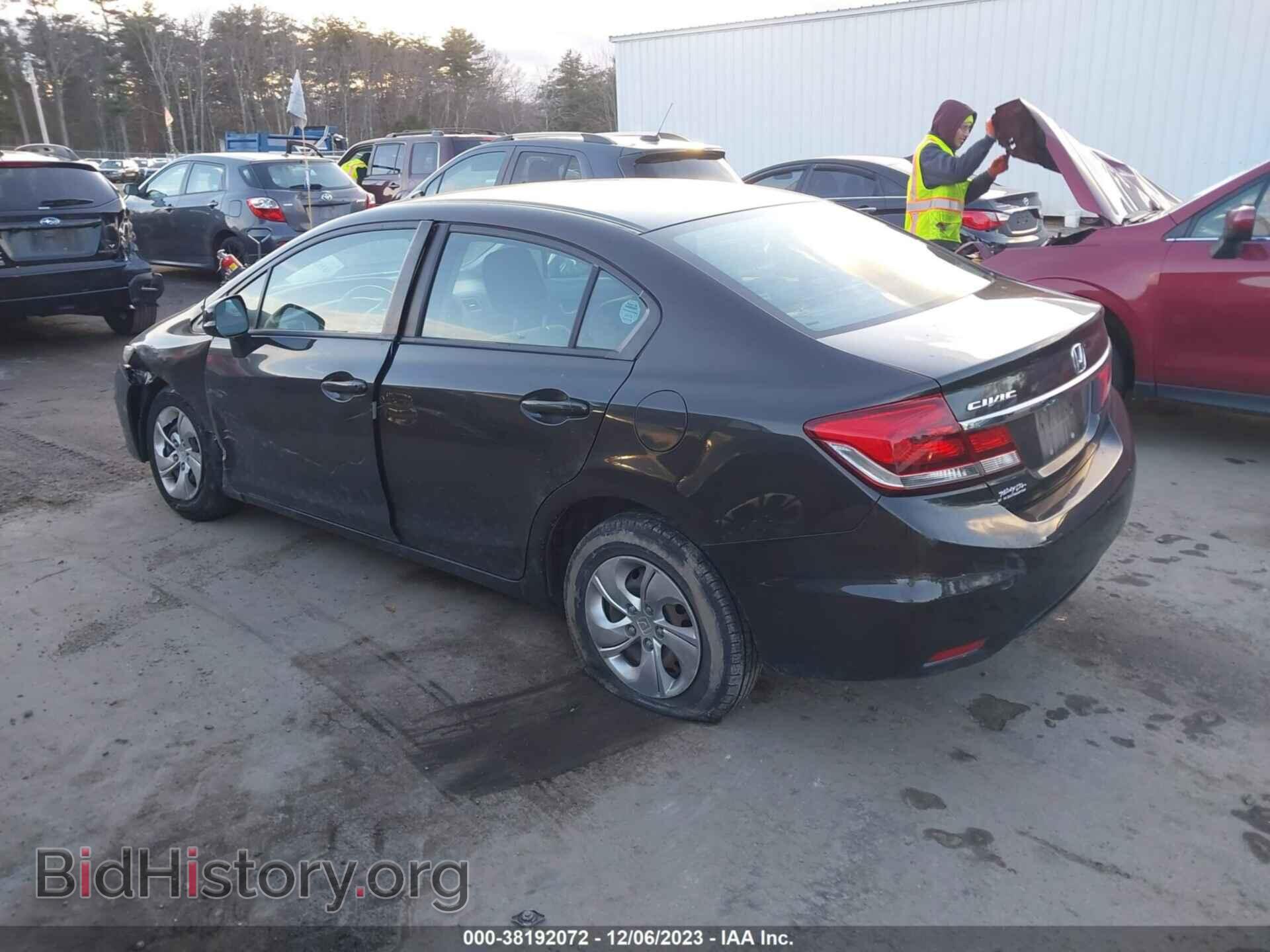 2013 HONDA CIVIC - VIN: 19XFB2F54DE048178 - Фото 3