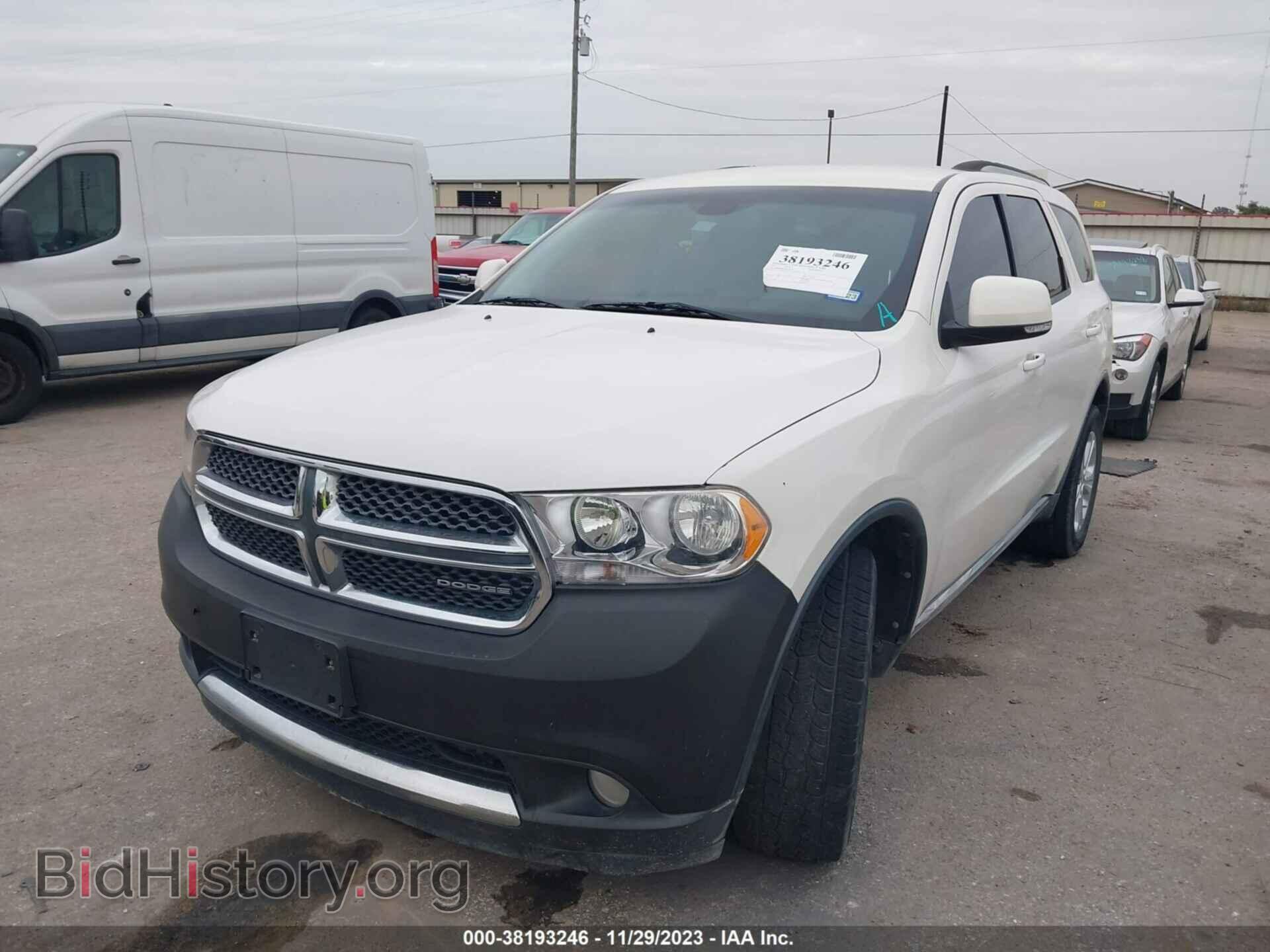 2012 DODGE DURANGO - VIN: 1C4RDHDG2CC197791 - Фото 2