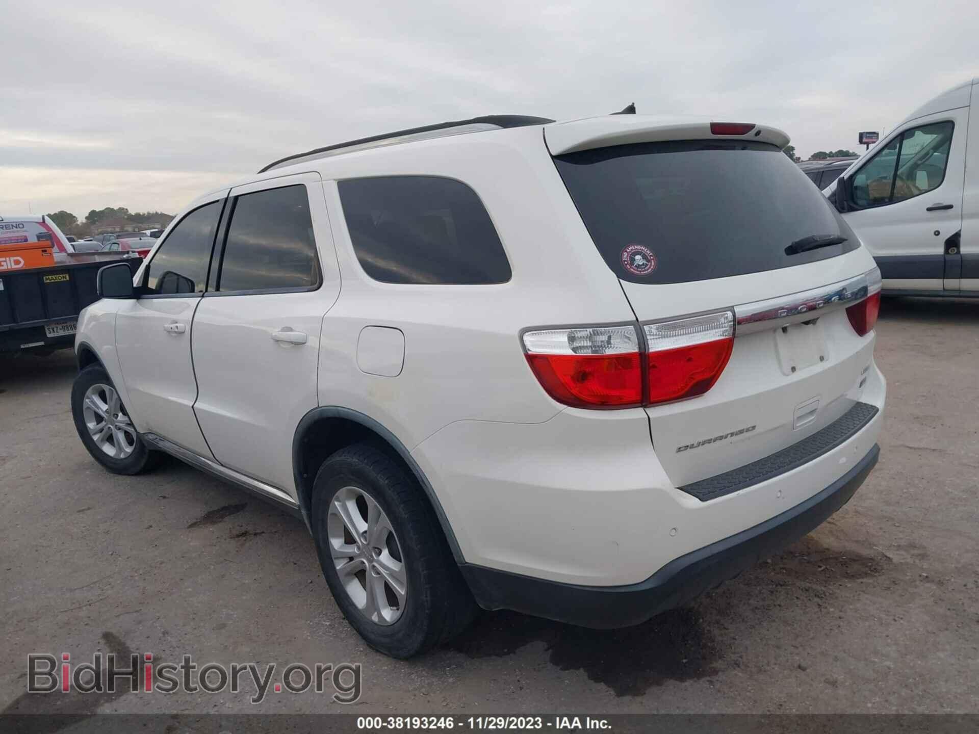 2012 DODGE DURANGO - VIN: 1C4RDHDG2CC197791 - Фото 3