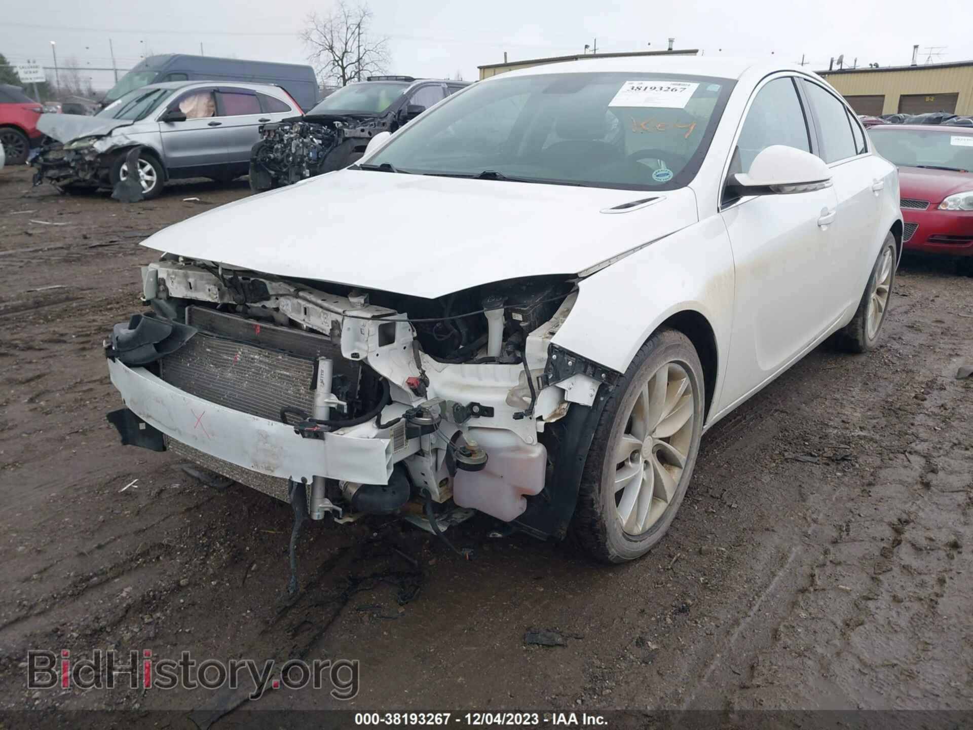 2014 BUICK REGAL - VIN: 2G4GL5EX0E9231403 - Фото 2