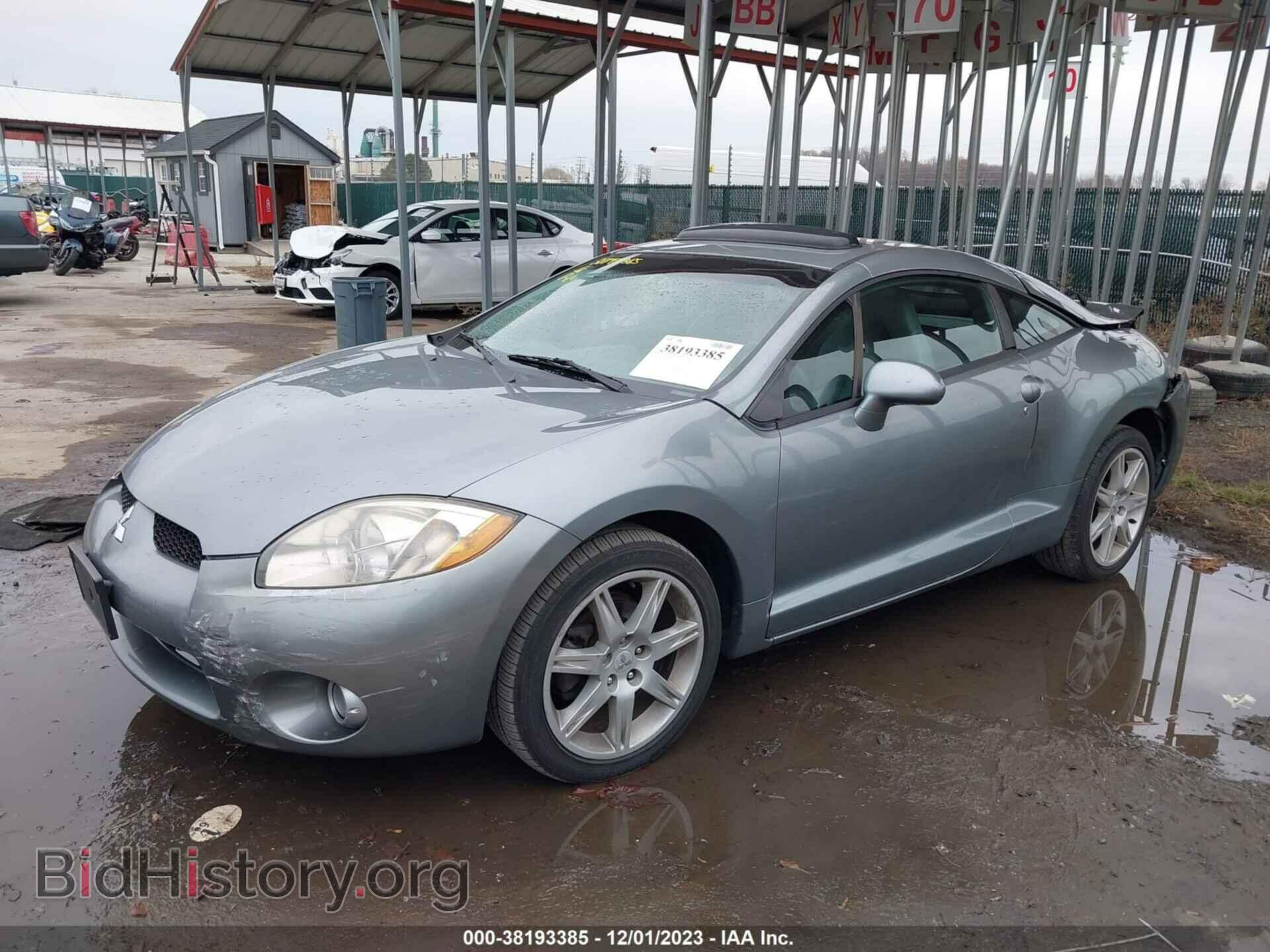 2007 MITSUBISHI ECLIPSE - VIN: 4A3AK34T37E004610 - Фото 2
