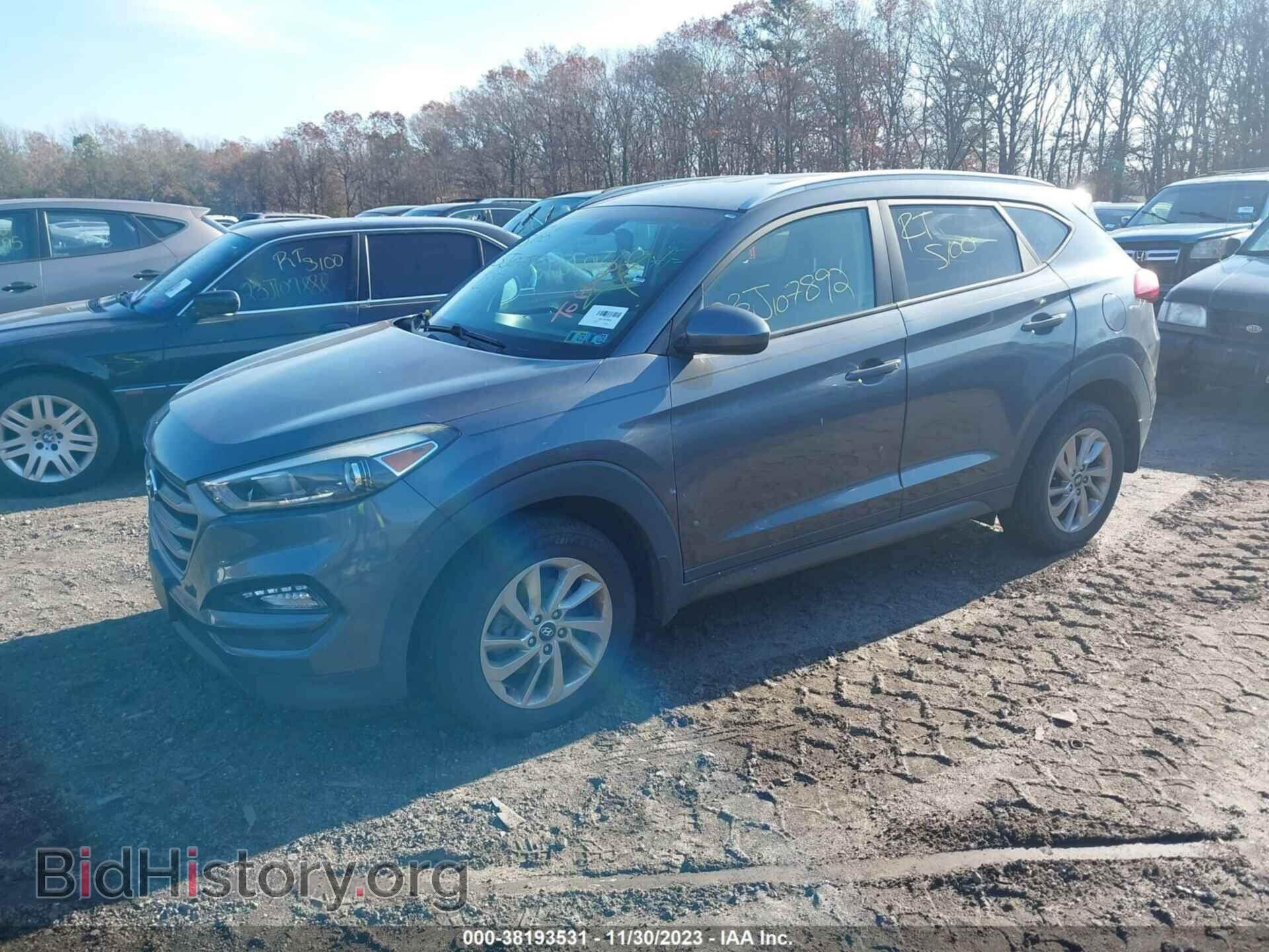 2016 HYUNDAI TUCSON - VIN: KM8J3CA49GU199708 - Фото 2