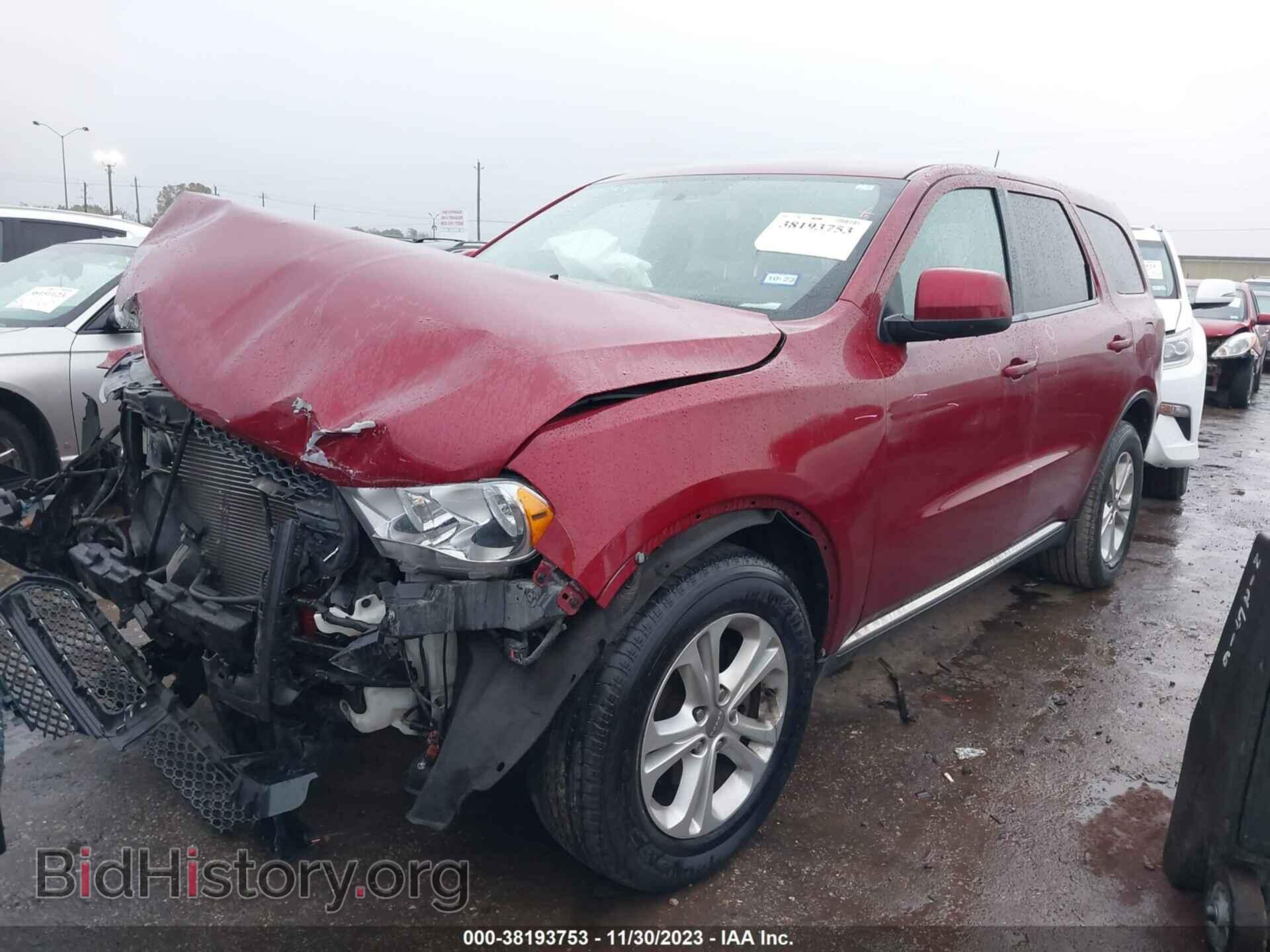2013 DODGE DURANGO - VIN: 1C4RDHAG5DC564625 - Фото 2