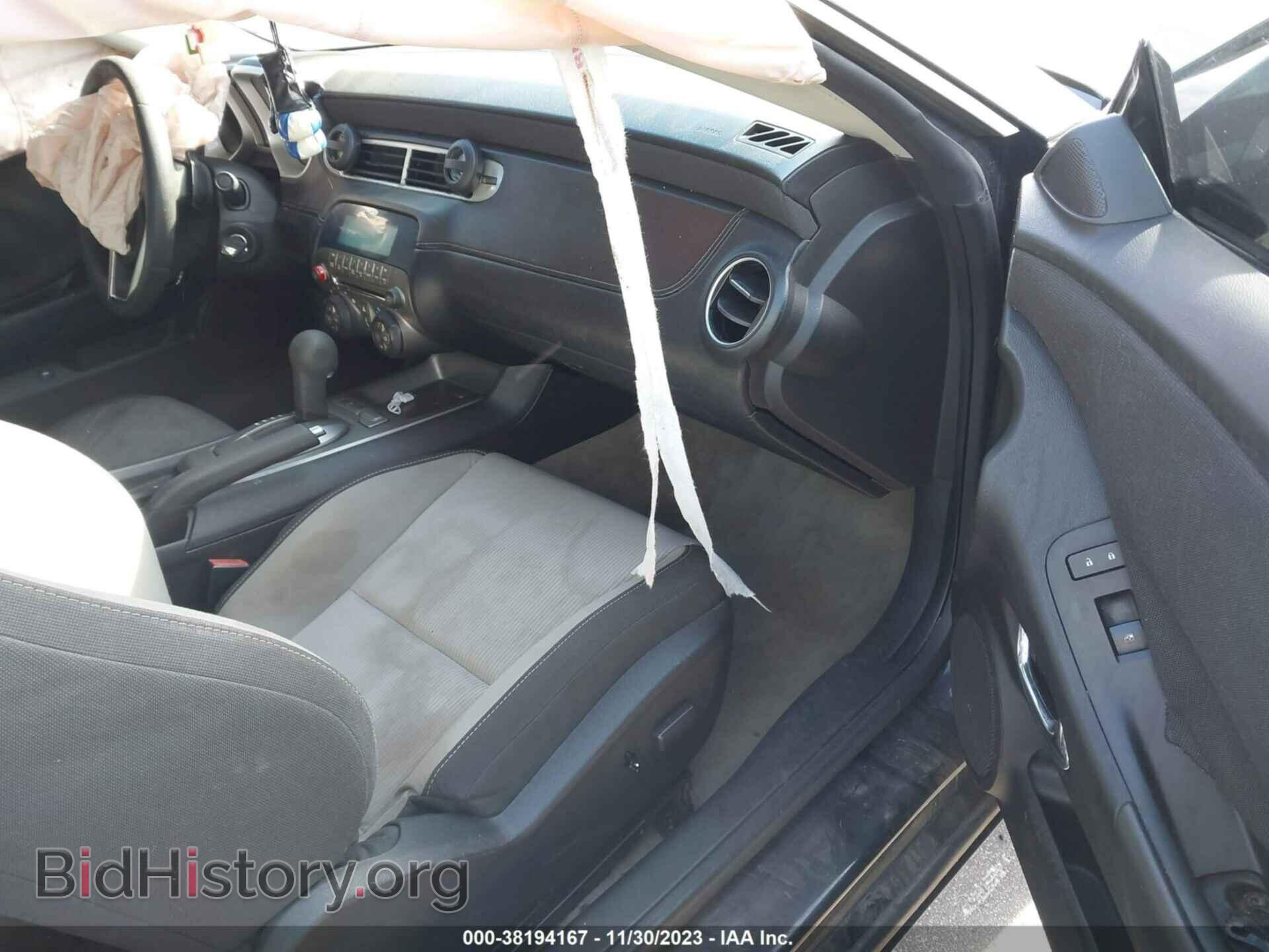 2012 CHEVROLET CAMARO - VIN: 2G1FB1E30C9102110 - Фото 5