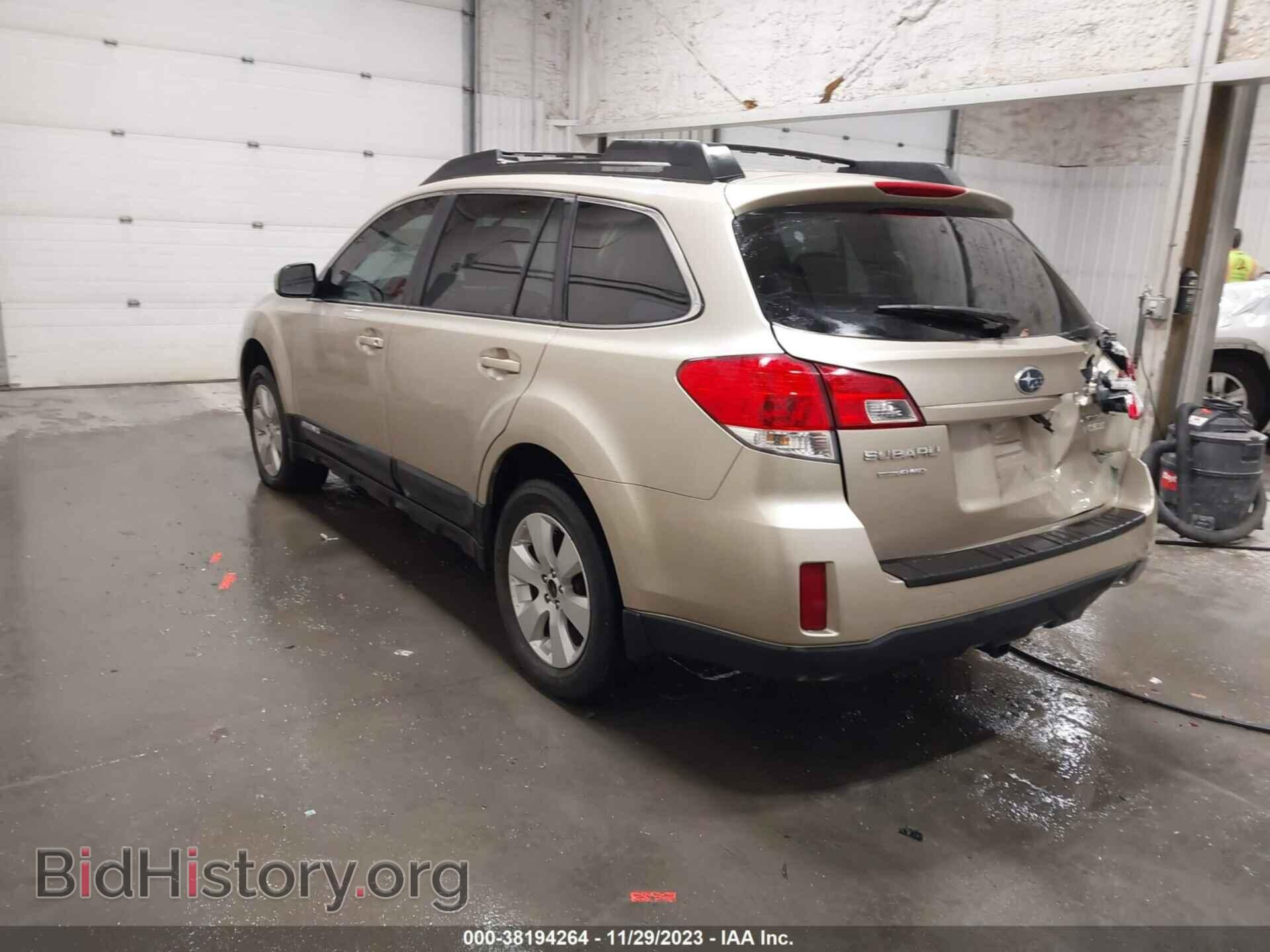 2010 SUBARU OUTBACK - VIN: 4S4BRBFC8A3380471 - Фото 3