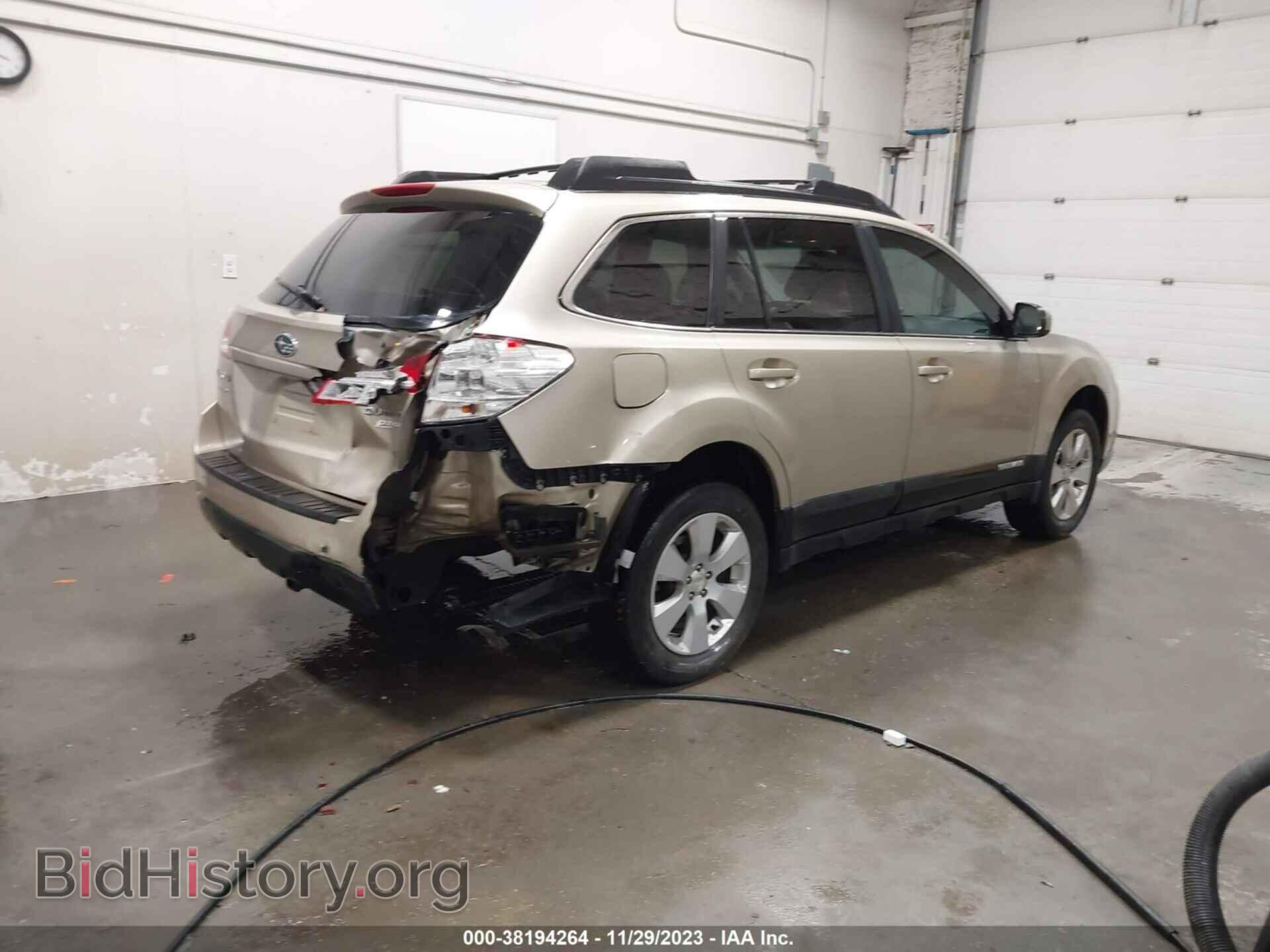 2010 SUBARU OUTBACK - VIN: 4S4BRBFC8A3380471 - Фото 4