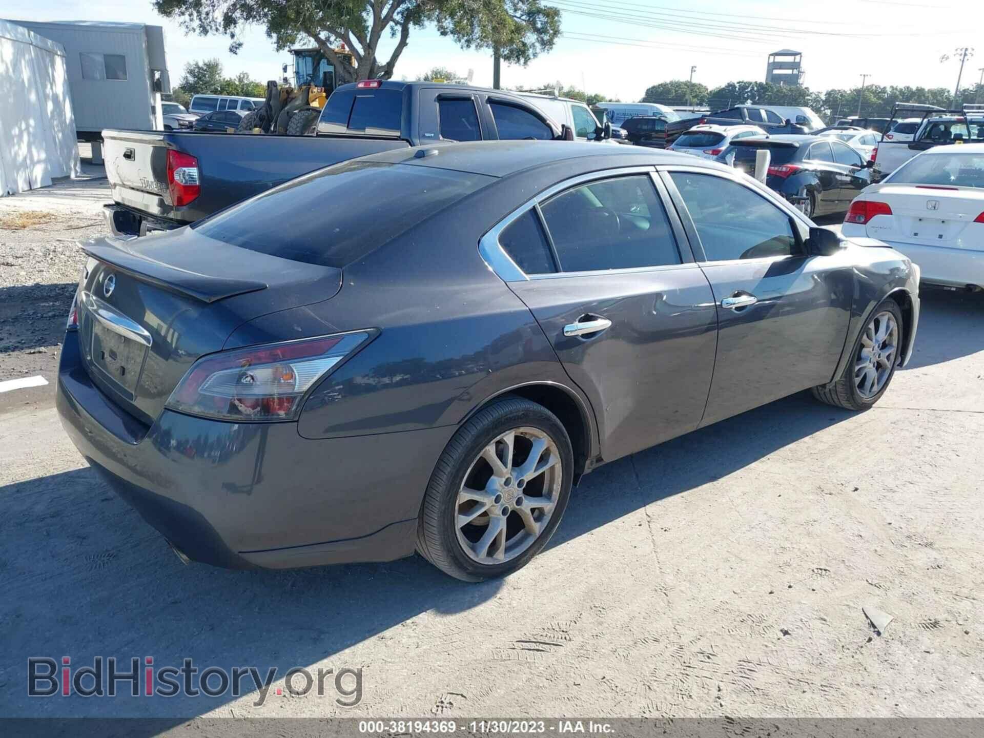 2012 NISSAN MAXIMA - VIN: 1N4AA5AP2CC806618 - Фото 4