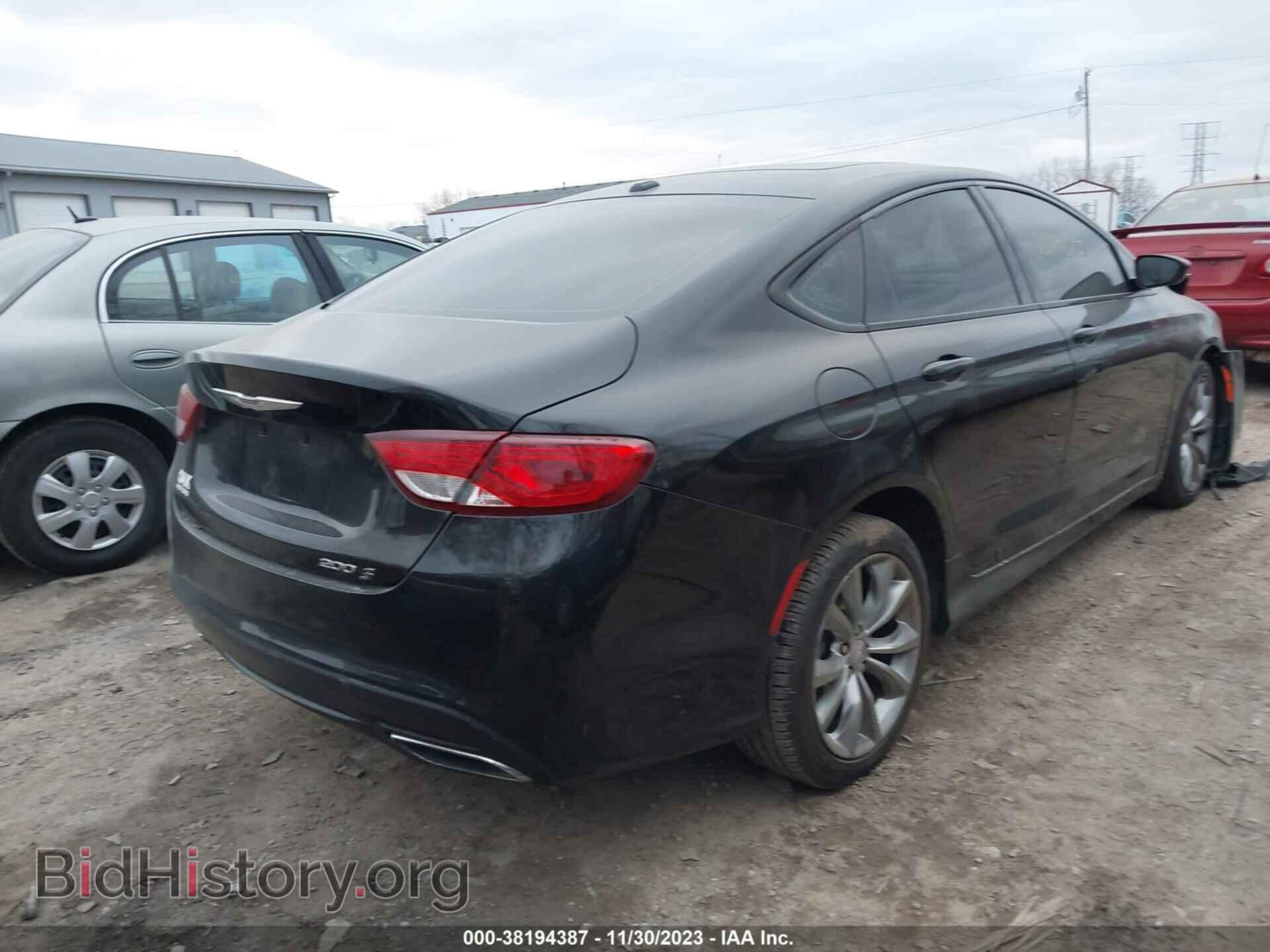 2015 CHRYSLER 200 - VIN: 1C3CCCBB7FN532110 - Фото 4
