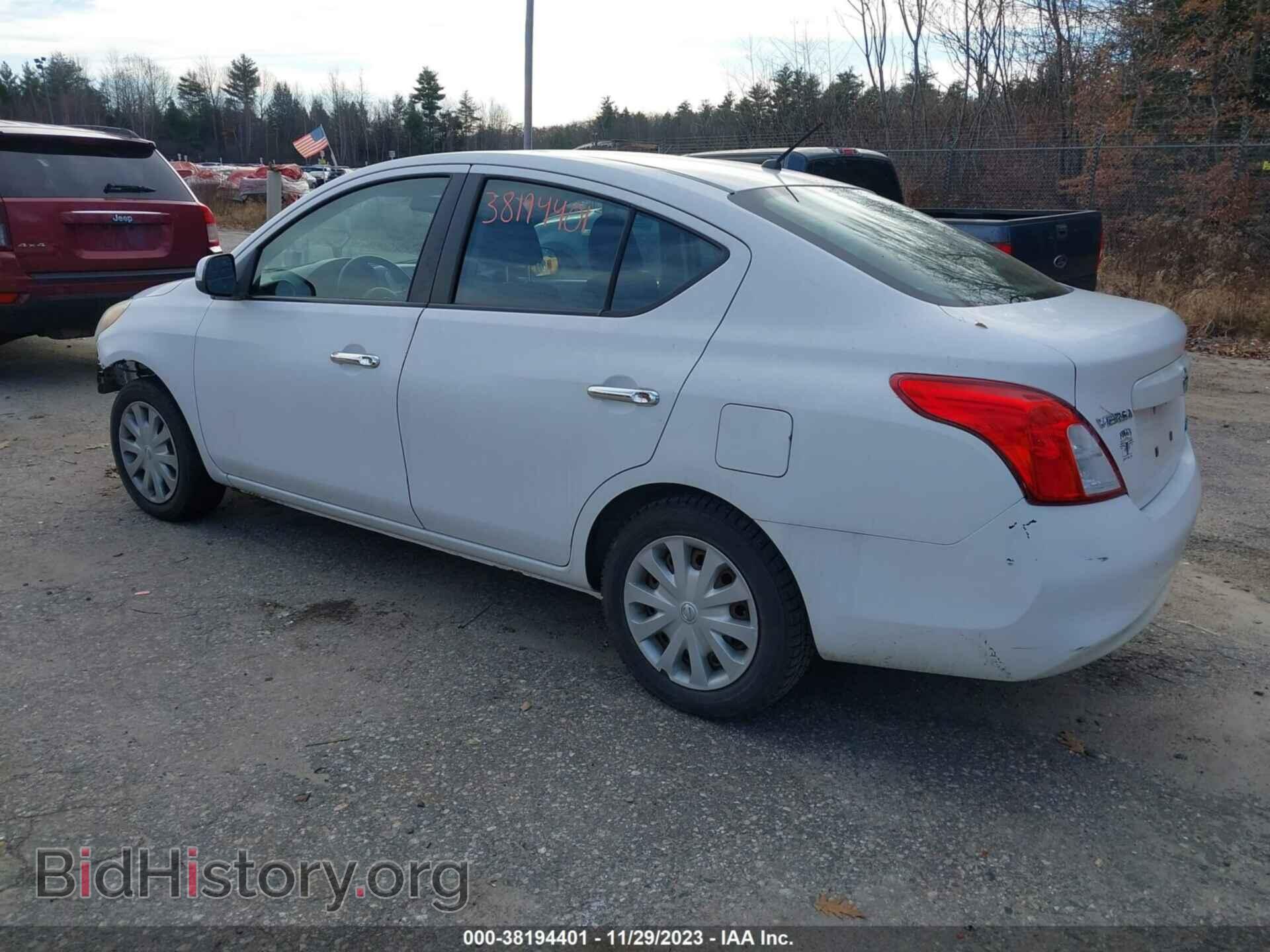 2012 NISSAN VERSA - VIN: 3N1CN7AP7CL802445 - Фото 3