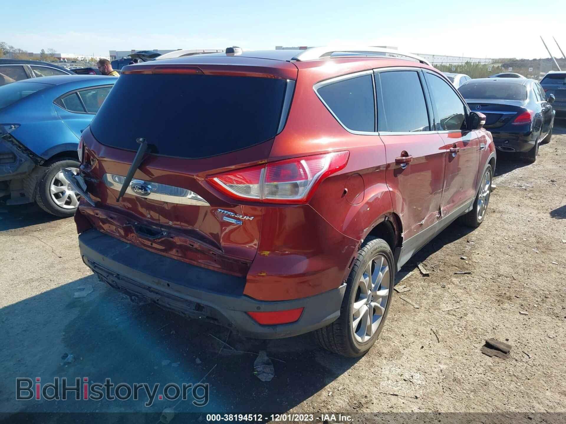 2014 FORD ESCAPE - VIN: 1FMCU9J96EUA34376 - Фото 4