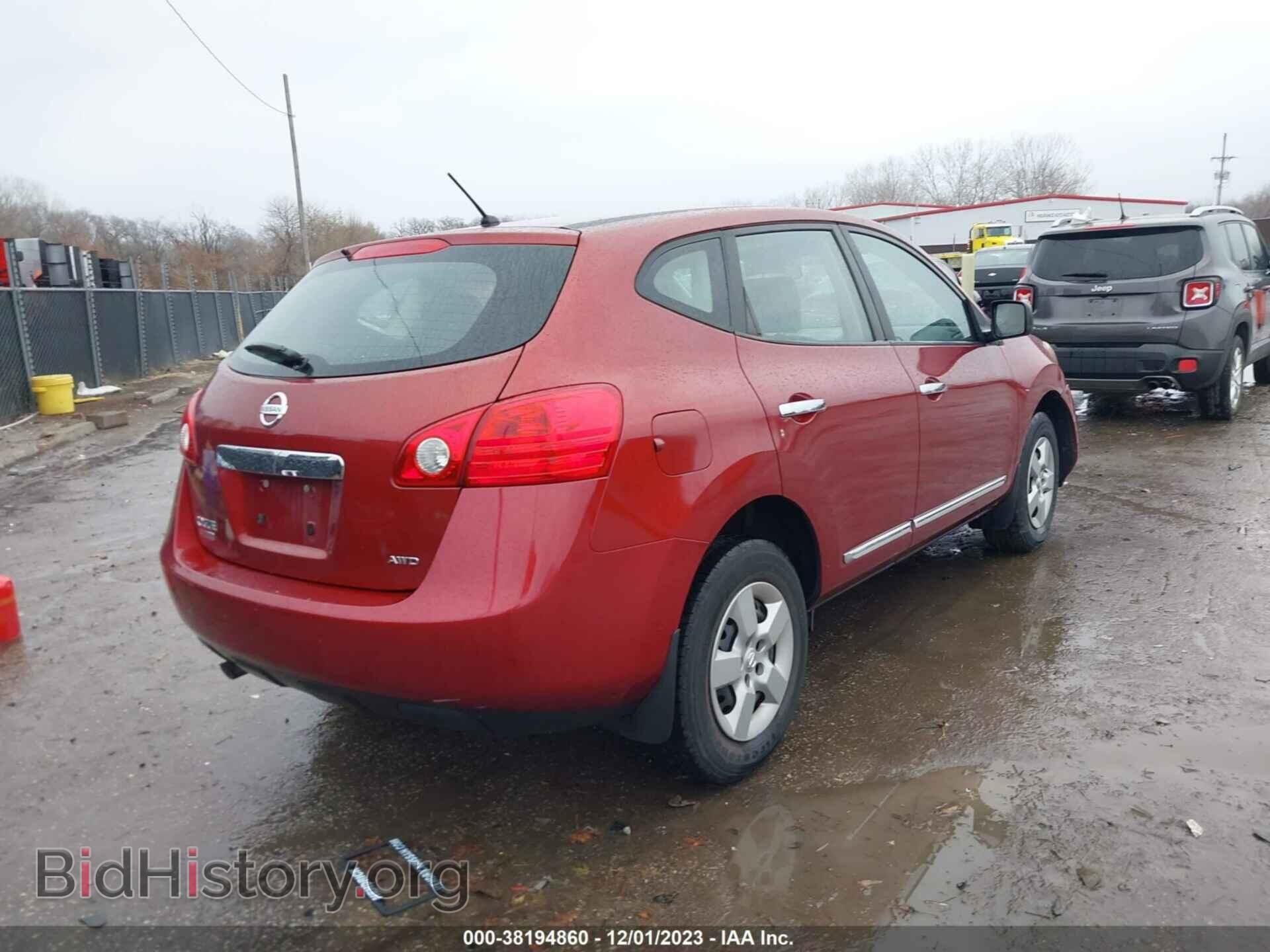 2014 NISSAN ROGUE SELECT - VIN: JN8AS5MVXEW701090 - Фото 4