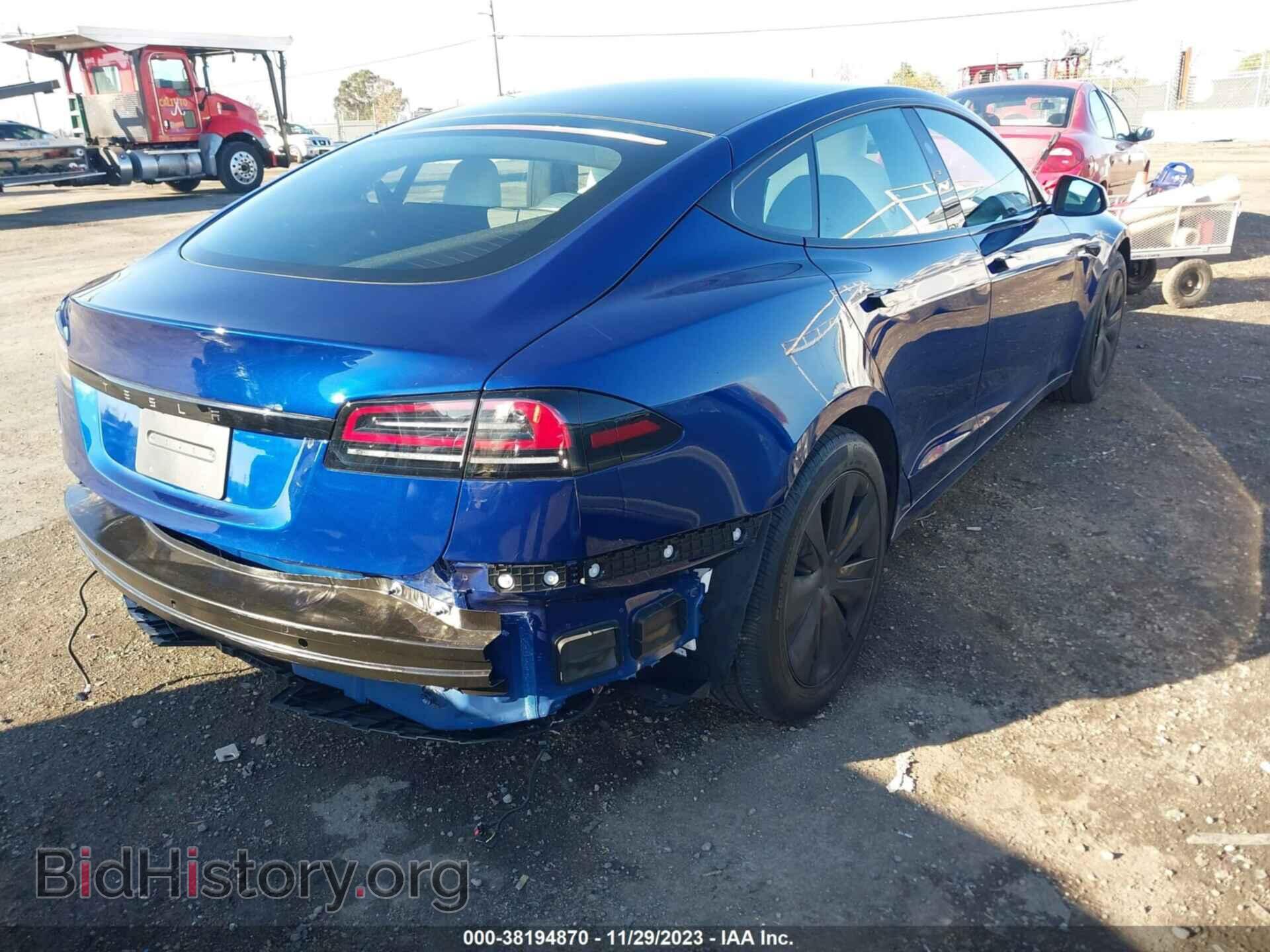 2023 TESLA MODEL S - VIN: 5YJSA1E5XPF522811 - Фото 4