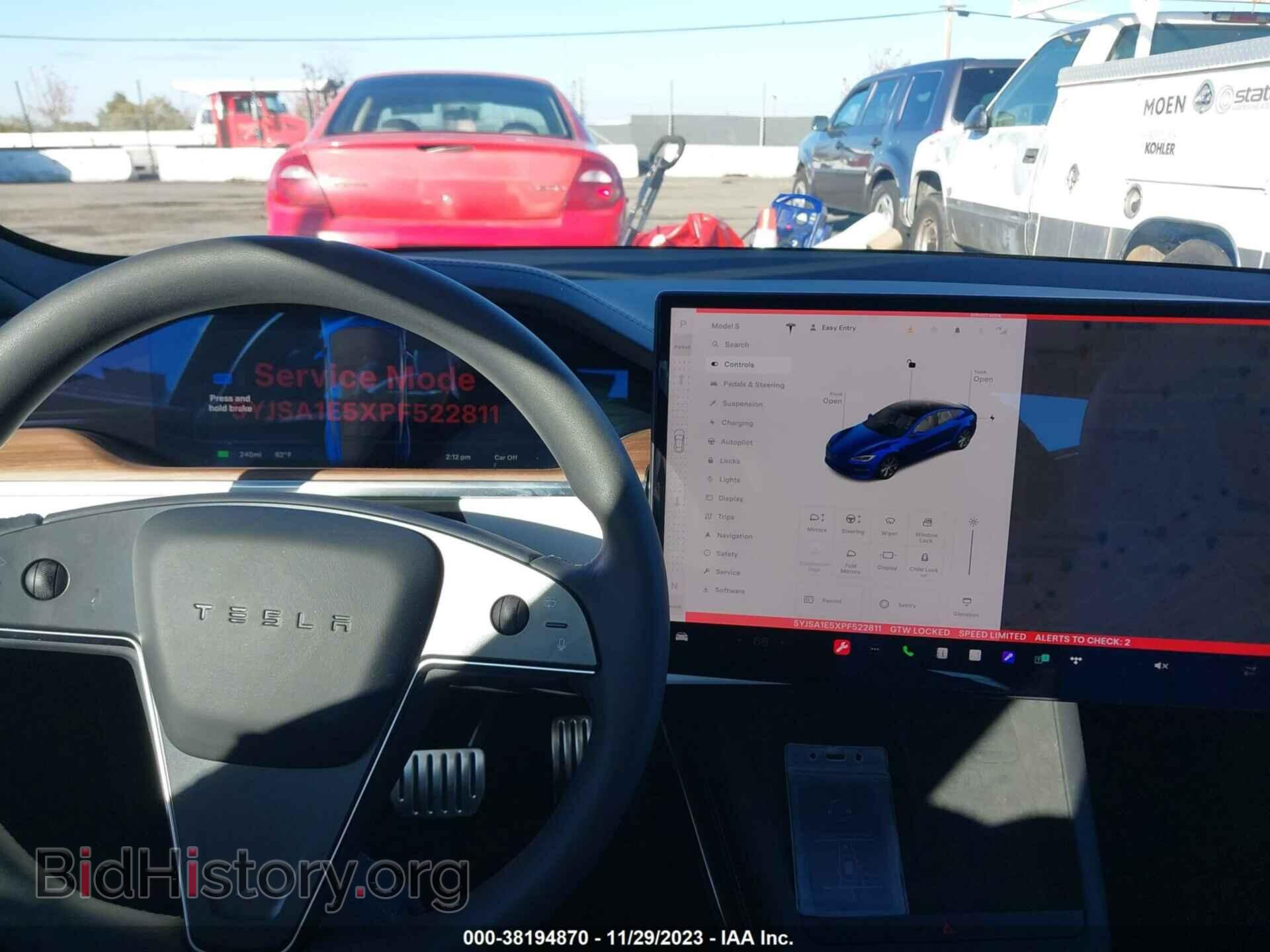 2023 TESLA MODEL S - VIN: 5YJSA1E5XPF522811 - Фото 7