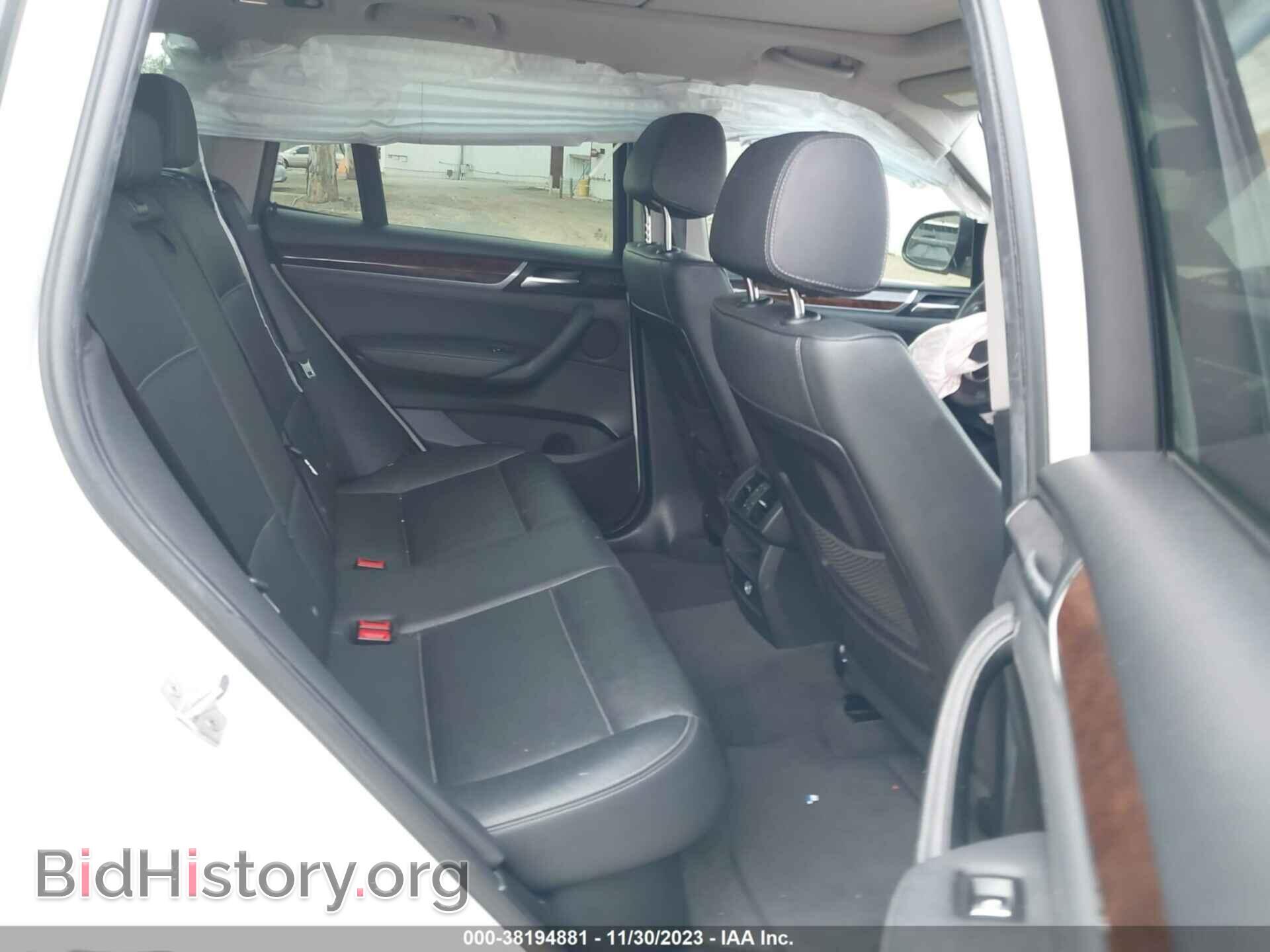 2017 BMW X3 - VIN: 5UXWZ7C54H0V85675 - Фото 8